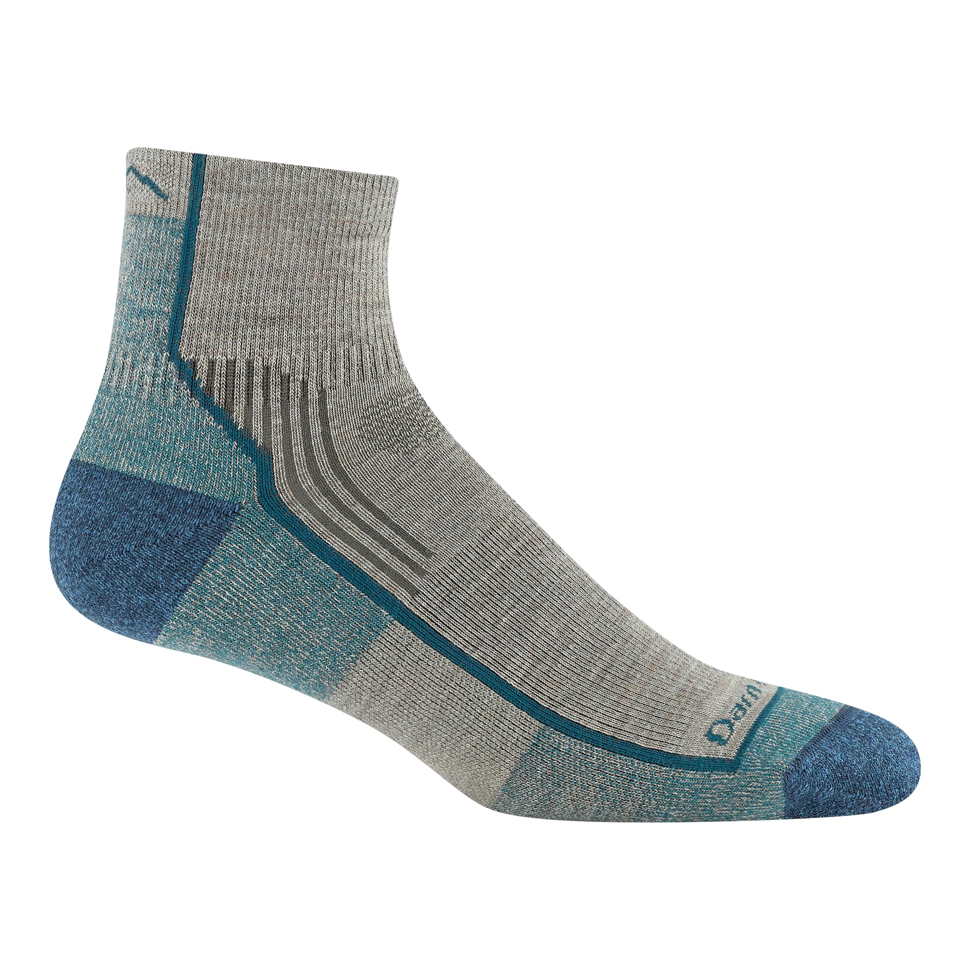 Darn Tough (Style 1959) Men's Hiker Quarter Midweight with Cushion Hiking Sock