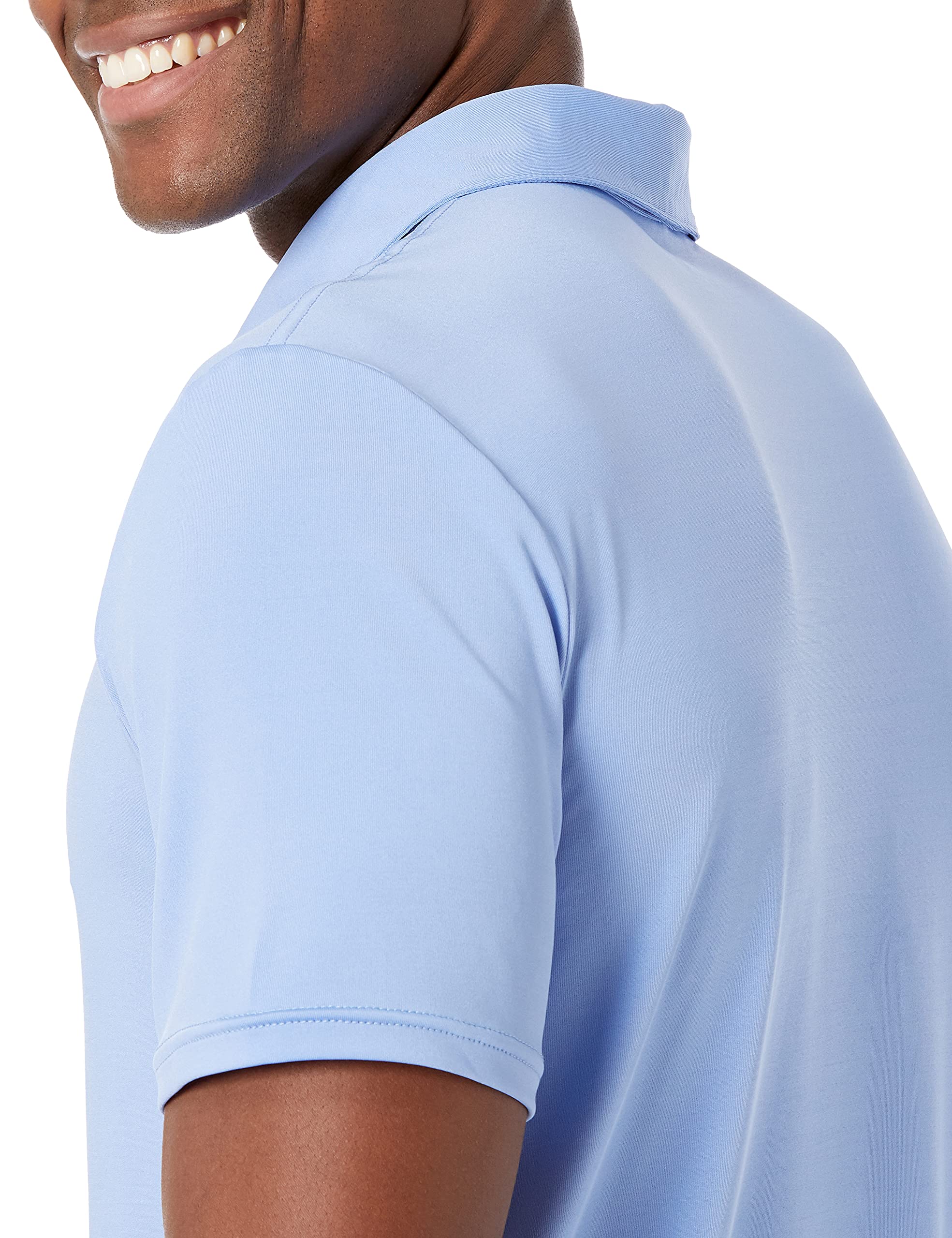 Amazon Essentials Men's Slim-Fit Quick-Dry Moisture Wicking Tech Stretch Short Sleeve Lightweight Golf Polo Shirt