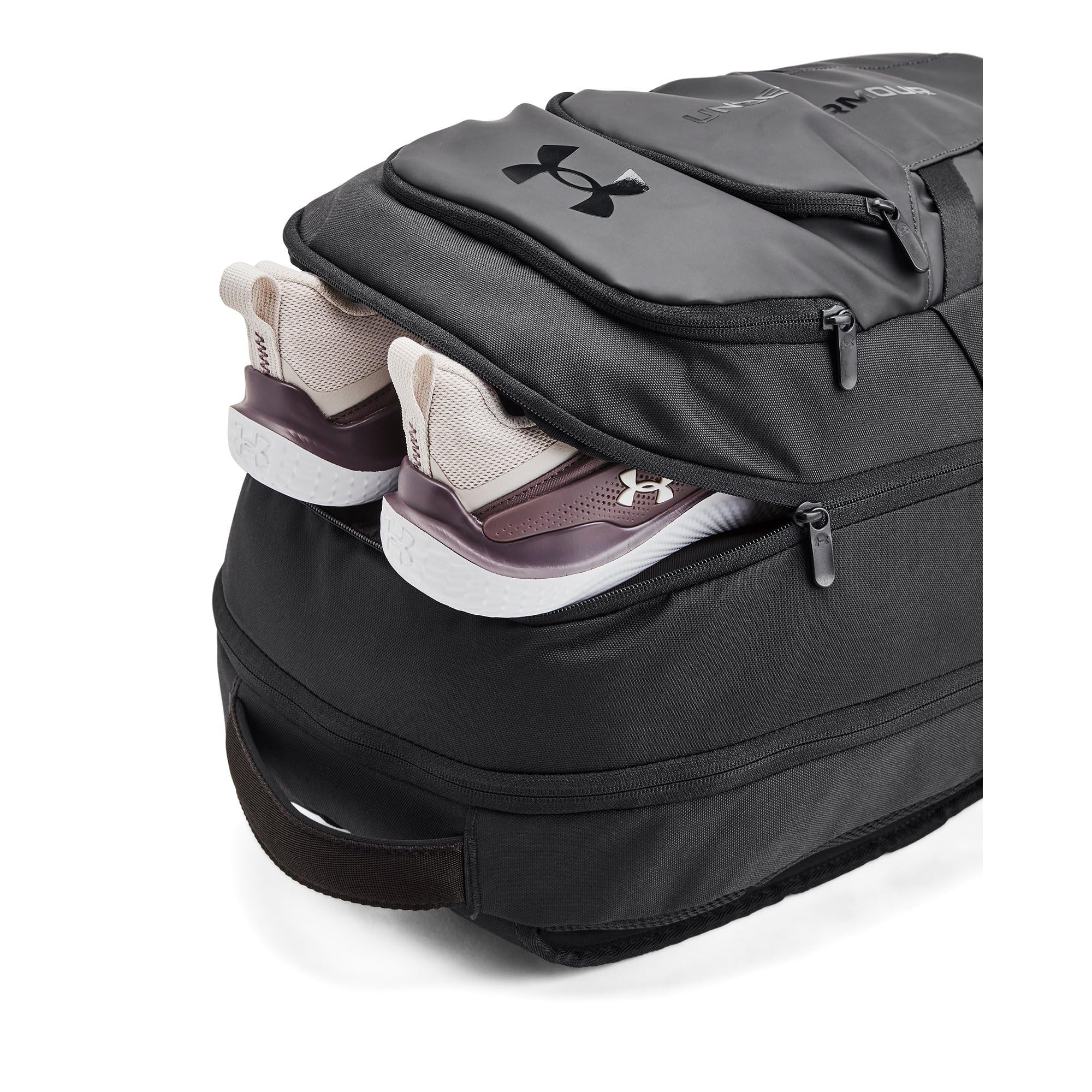 Under Armour Unisex, Hustle 6.0 Pro Backpack (001) Black/Black/Black One Size Fits Most