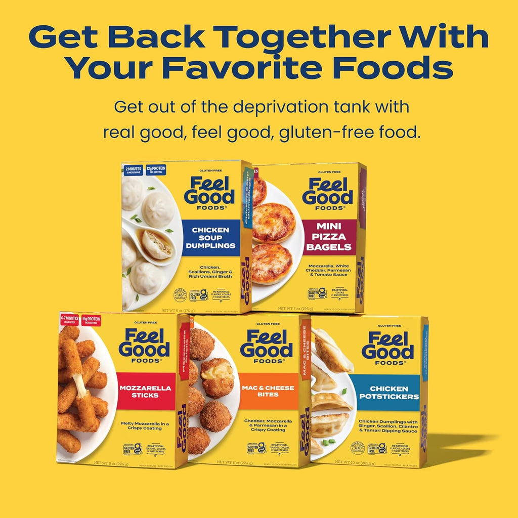 Feel Good Foods Gluten Free Buttermilk Pancake Balls | Frozen Breakfast Snacks | 12.7 oz