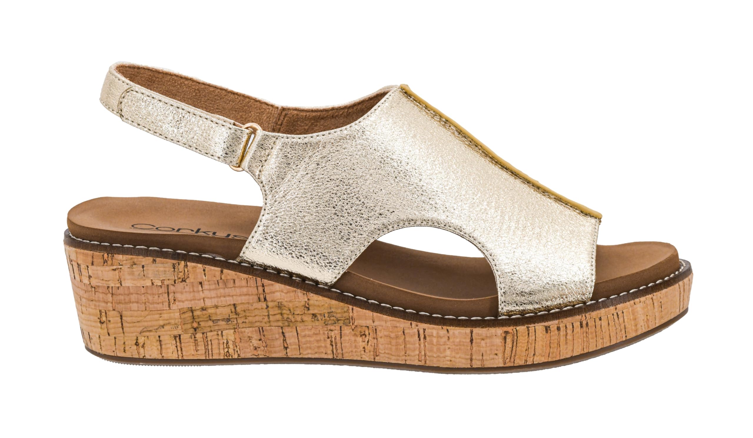 Corkys Footwear Volta Wedge - Chic Elegance Meets All-Year Comfort with a 2-Inch Cork Heel and Marshmallow Insole for Stylish Everyday Wear and All-Day Comfort