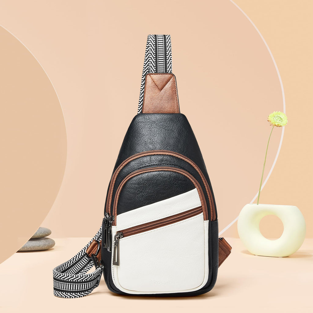 Sling Bag Crossbody Bags for Women Small Cross Body Bag Fanny Packs Chest Sling Purse for Daily Travel Leisure Sport