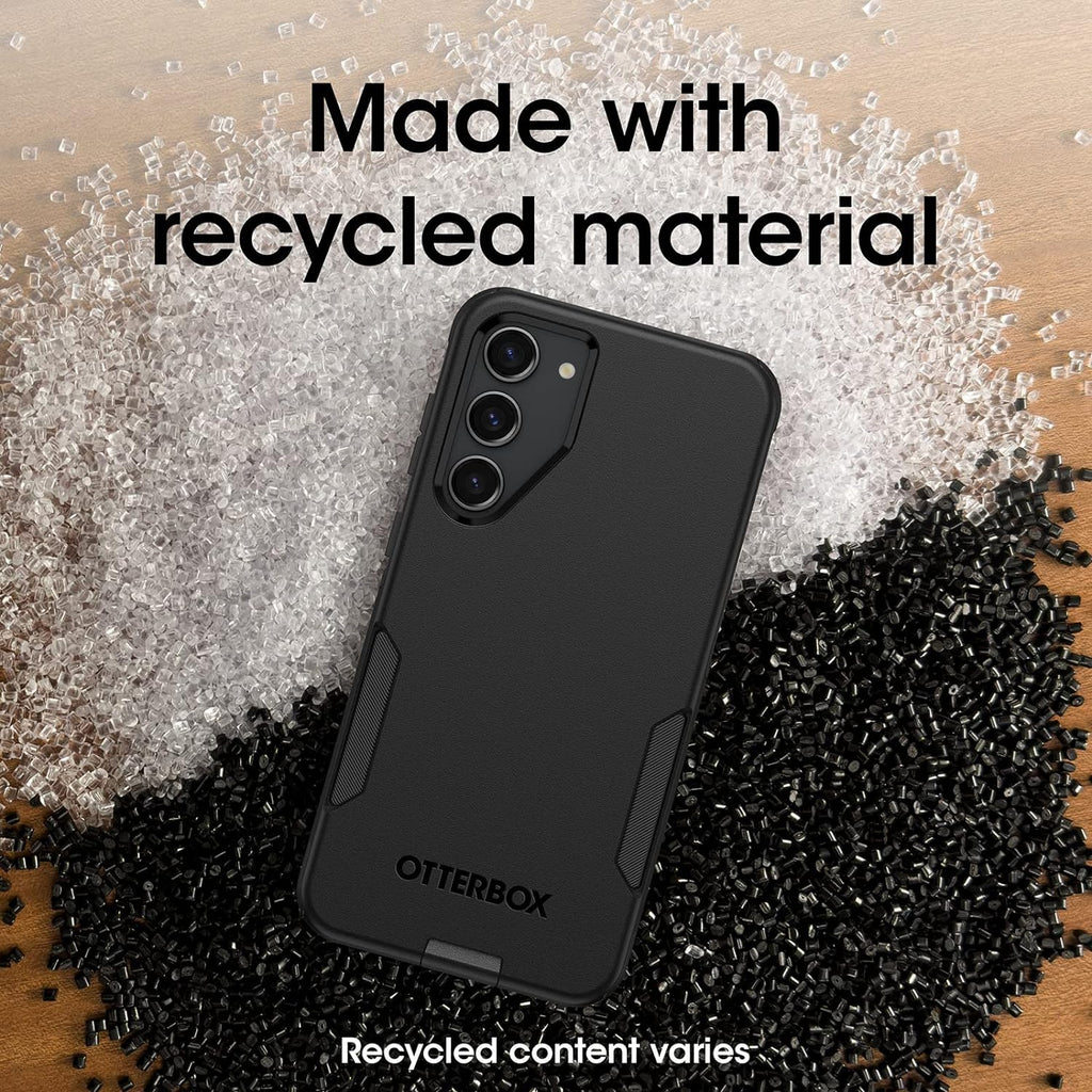 OtterBox Galaxy S23+ Commuter Series Case - BLACK , slim & tough, pocket-friendly, with port protection | Tough
