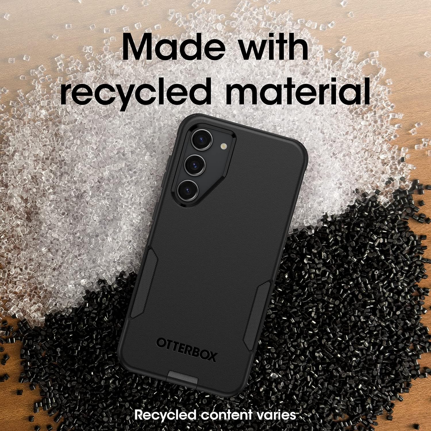 OtterBox Galaxy S23+ Commuter Series Case - BLACK , slim & tough, pocket-friendly, with port protection | Tough