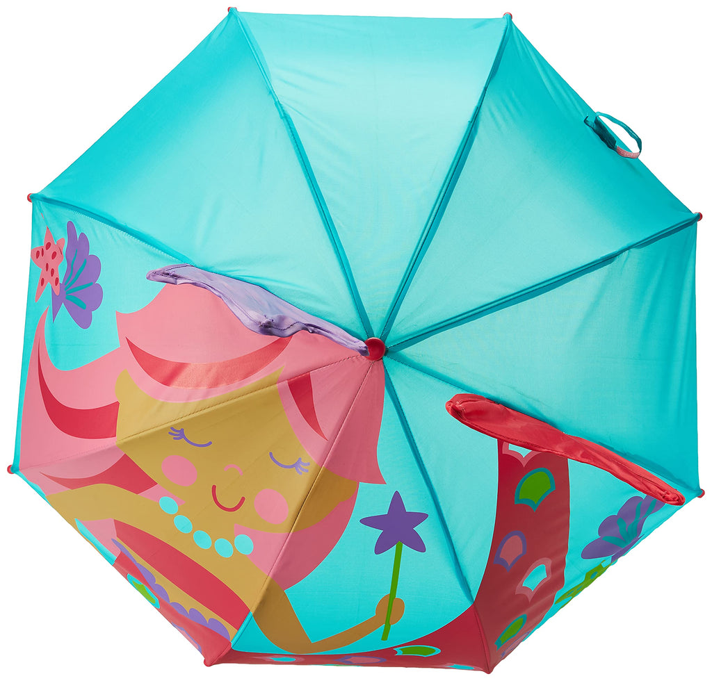 Stephen Joseph, 3D Pop Up Kids Umbrella, Cute Animals & Toddler Rain Umbrella Lightweight Easy Grip Handle for Boys Girls Ages 3-8