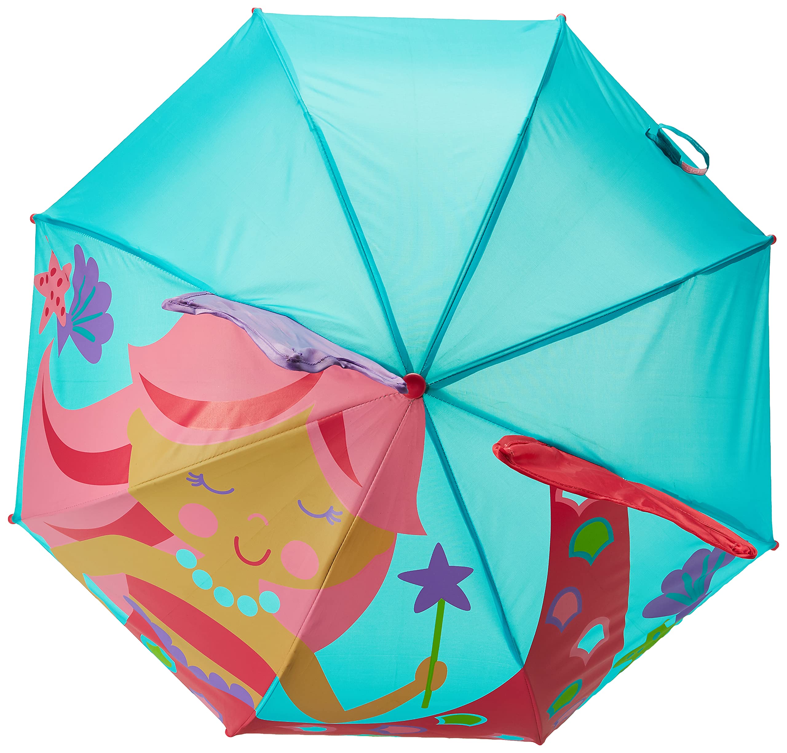 Stephen Joseph, 3D Pop Up Kids Umbrella, Cute Animals & Toddler Rain Umbrella Lightweight Easy Grip Handle for Boys Girls Ages 3-8