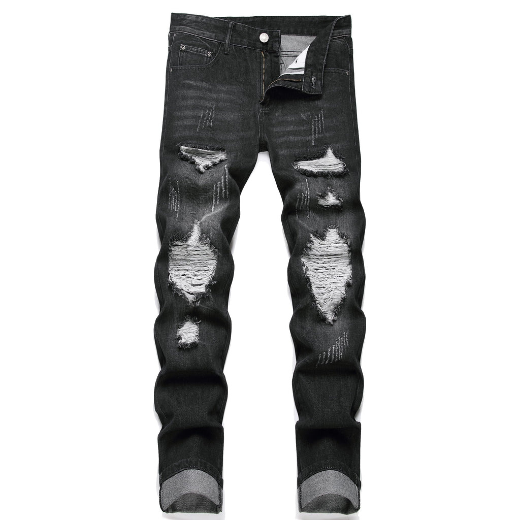 RXXKKK Men's Regular Slim Fit Jeans