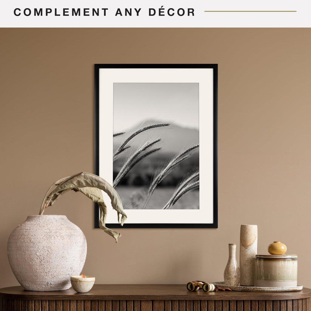 MCS Everline Collection 14x20 Matted Poster Frame with 11x17 Picture Display, Black Vertical & Horizontal Wall Hanging Large Frame for Photos, Posters & Art Prints (1-Pack)