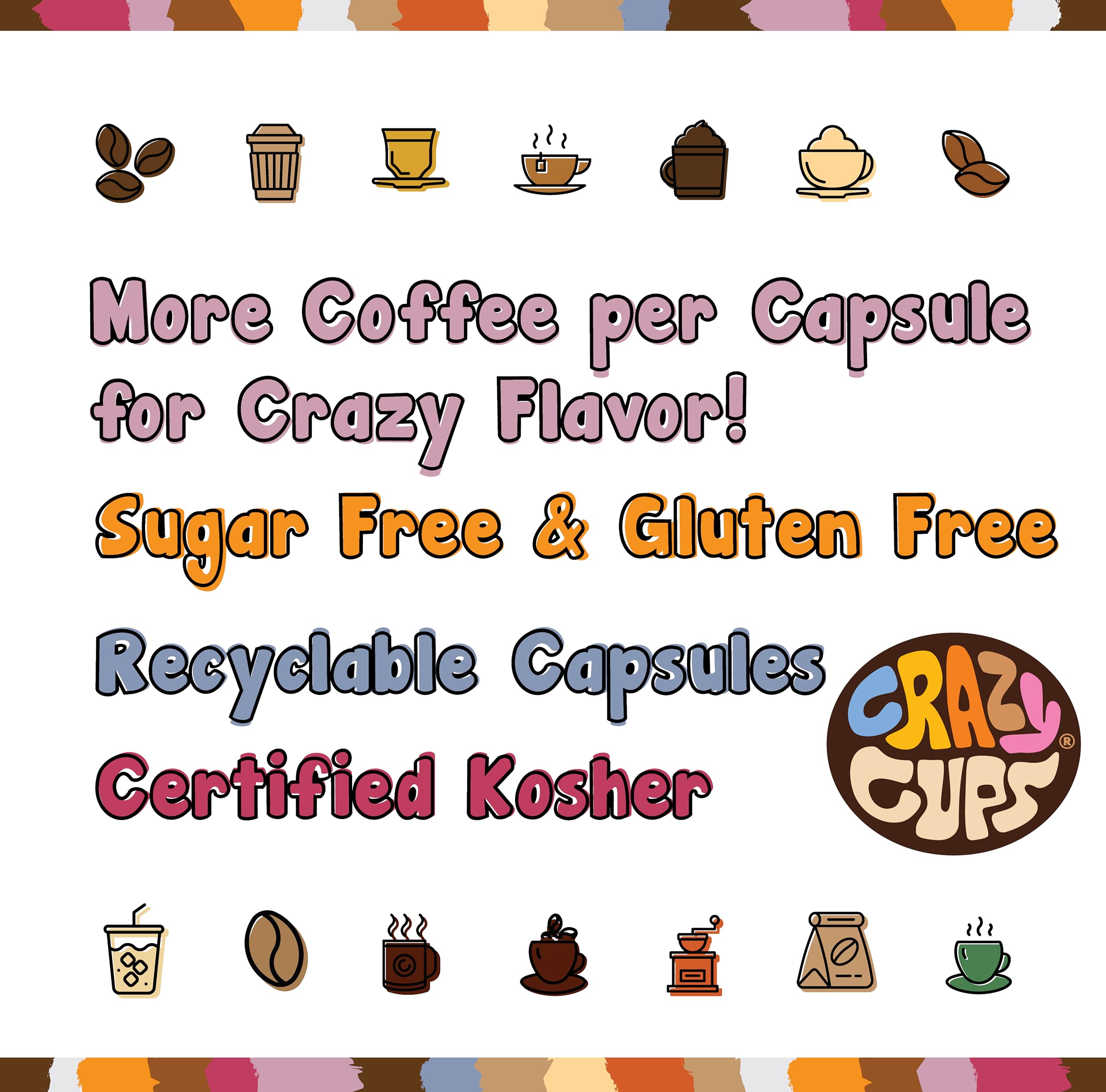 Coffee Variety Sampler, Including Dark Roast, Medium Roast, & Flavored Coffee Pods Variety Pack for Keurig K Cups Machines, Perfect Gift Set, 40 Count(Pack of 1)