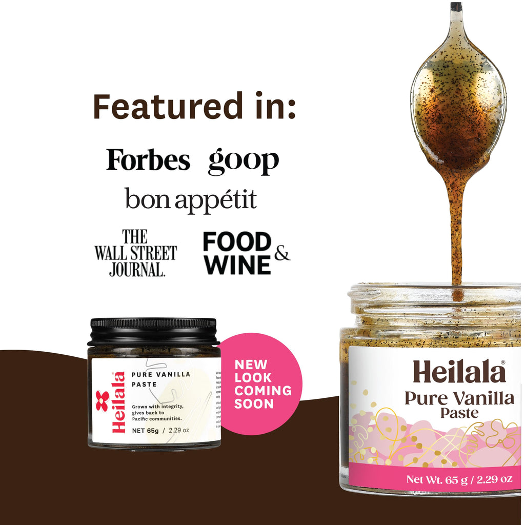 Vanilla Bean Paste with Gift Box - Giftable Vanilla Paste from Heilala Vanilla, Perfect for Friends, Family or the Chef in your Life Using Sustainably and Ethically Sourced Vanilla Beans - 2.29 oz