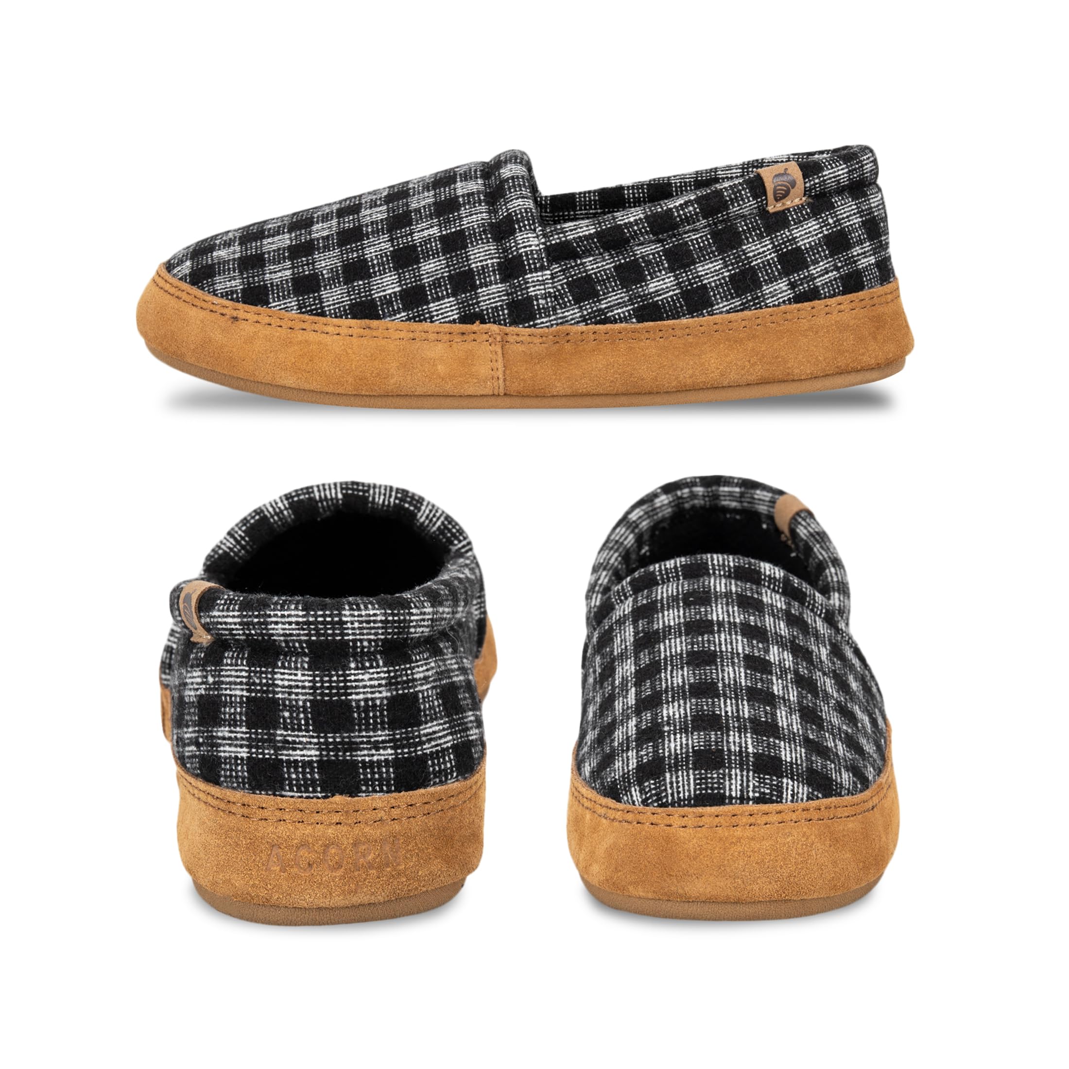 Acorn Men's Memory Foam Slippers