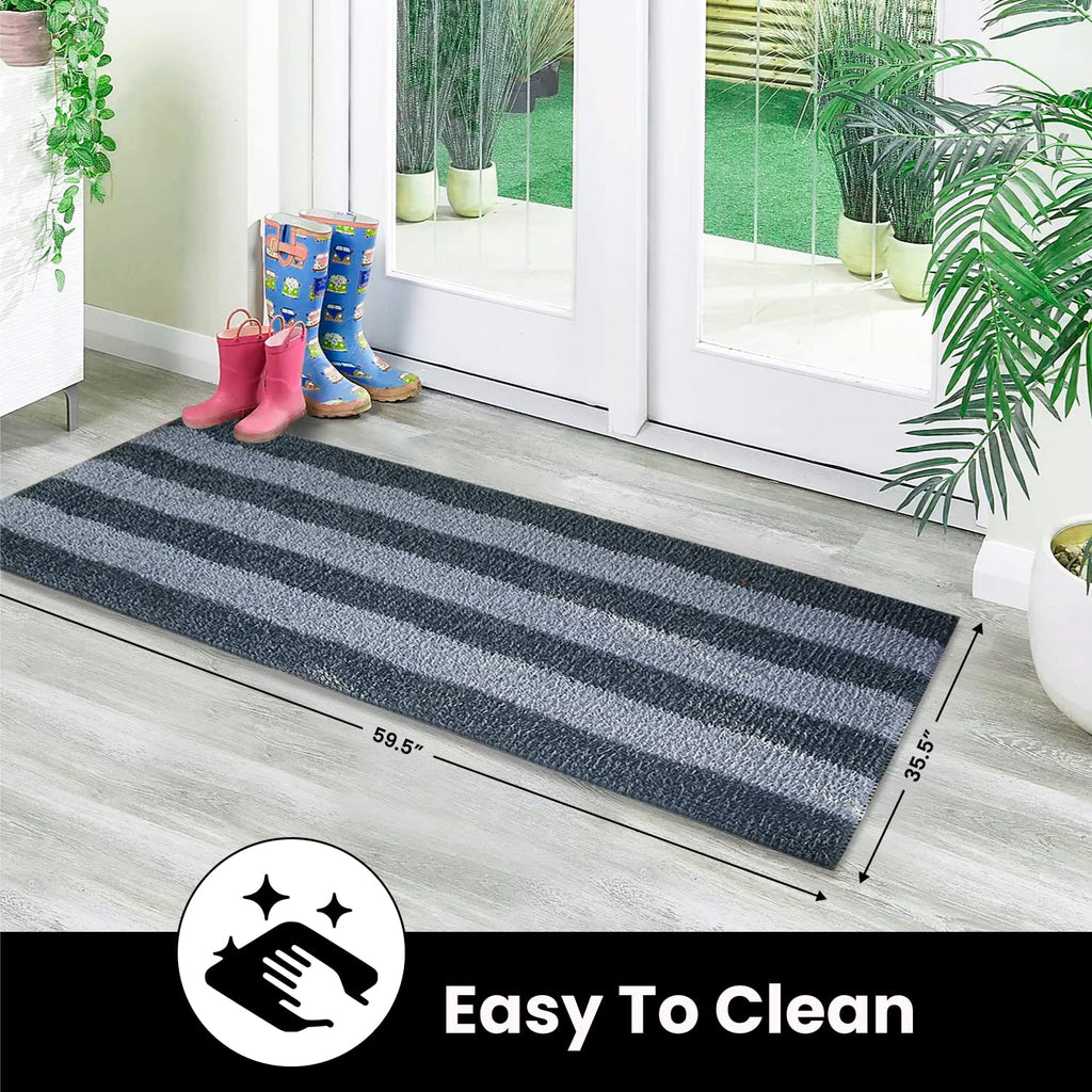 Clean Machine 10376913 Astroturf Dirt Trapper Doormat, 23.5" x 35.5", Flair Earth Taupe