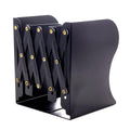 Adjustable Bookends - Nonskid Heavy Duty Book Ends for Desk - Book Stand & Organizer