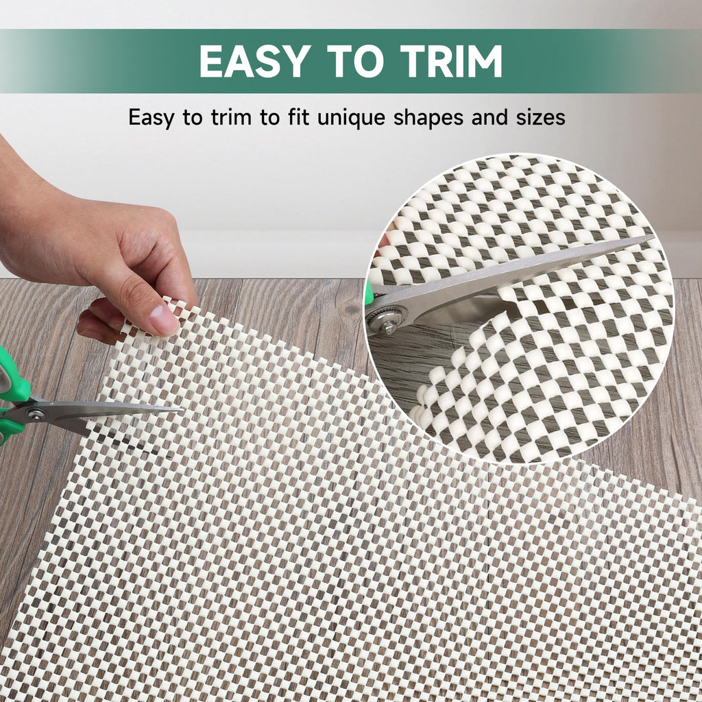 BALEINE Non Slip Rug Pad Rug Gripper for Hardwood Floors, Extra Thick Non Slip Mat Under Carpet (2'x3')