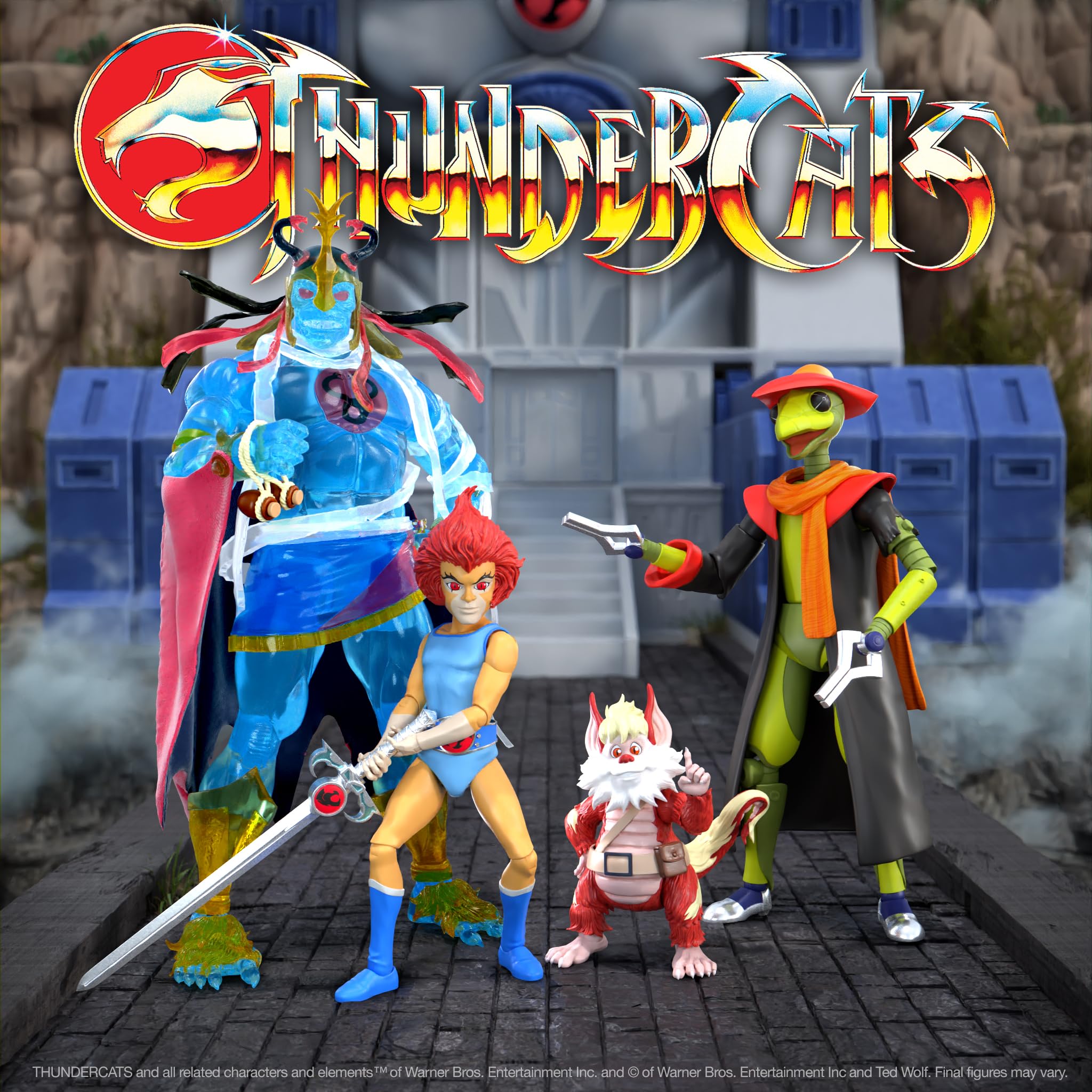 Super7 ULTIMATES! Thundercats Ghost Jaga - 7" Thundercats Action Figure with Accessories - Classic Cartoon Collectibles and Retro Toys