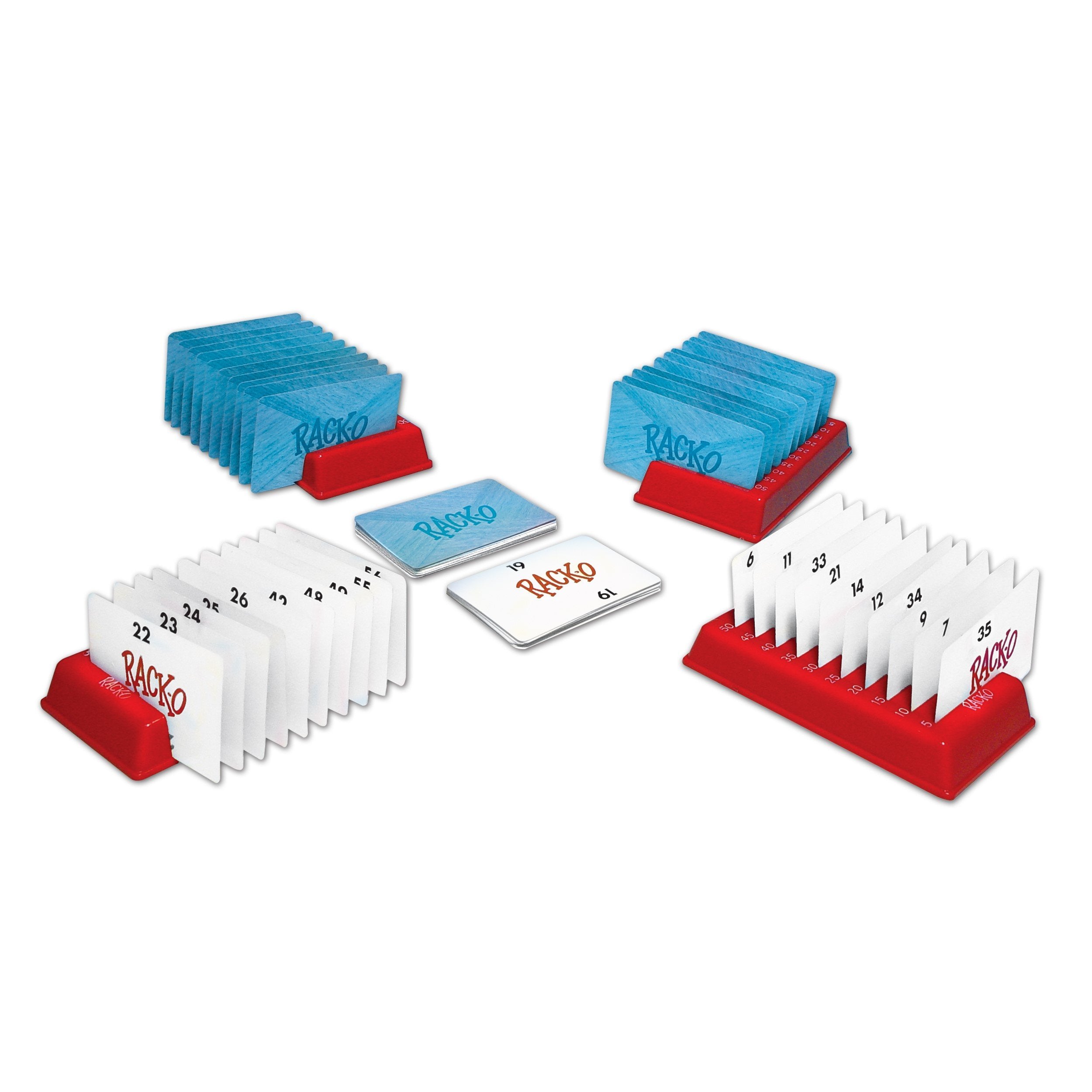 Winning Moves Rack-O Retro Edition, Enjoyed Since the 50's | Classic Tabletop Number Sorting Game, 2-4 Players, Ages 8+