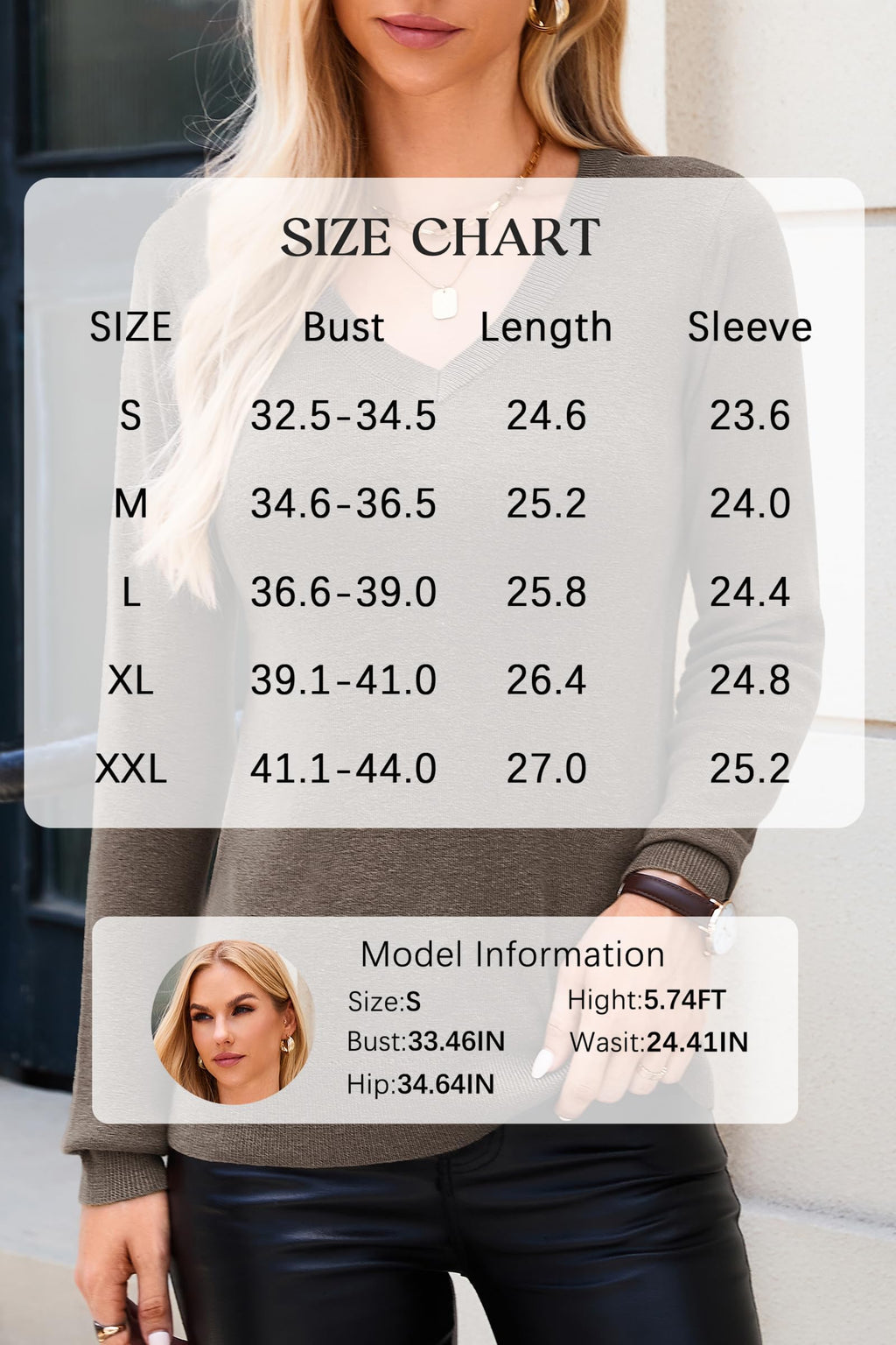 Arach&Cloz Women's Wool Blend Fall Sweaters Business Casual Outfits 2026