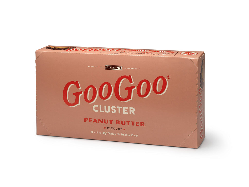 Goo Goo Cluster Variety Pack - 2 of each Flavor Large Bars - Original, Supreme, Peanut Butter