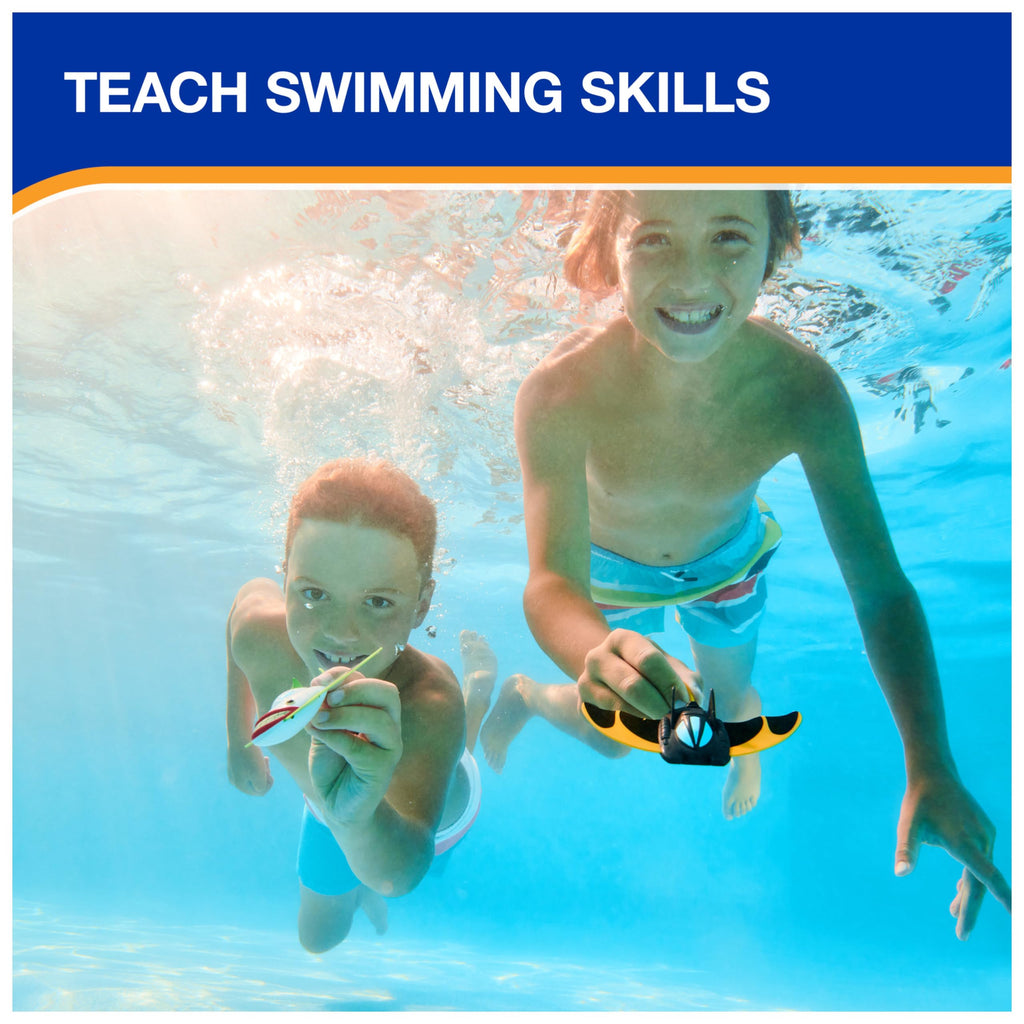 SwimWays Zoom-A-Rays Water Toys, Kids Pool Toys for Swim Training, Outdoor Games for Kids Aged 5 & Up, 3-Pack