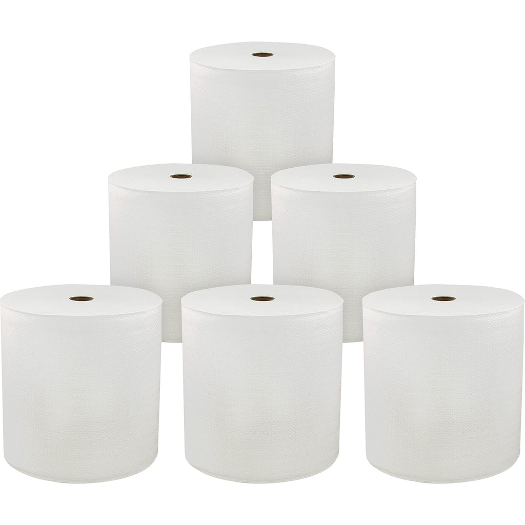 Genuine Joe GJO22600 Embossed Hardwound Roll Towels (Pack of 6)
