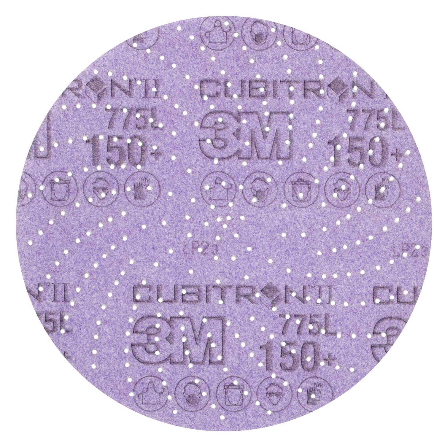 3M Xtract Cubitron II Hookit Clean Sanding Film Disc 775L, 150+, 3 in, Pack of 50 Hook and Loop Sanding Discs for Paint Preparation and Removal, General Sanding, Refining, Blending, and Featheredge