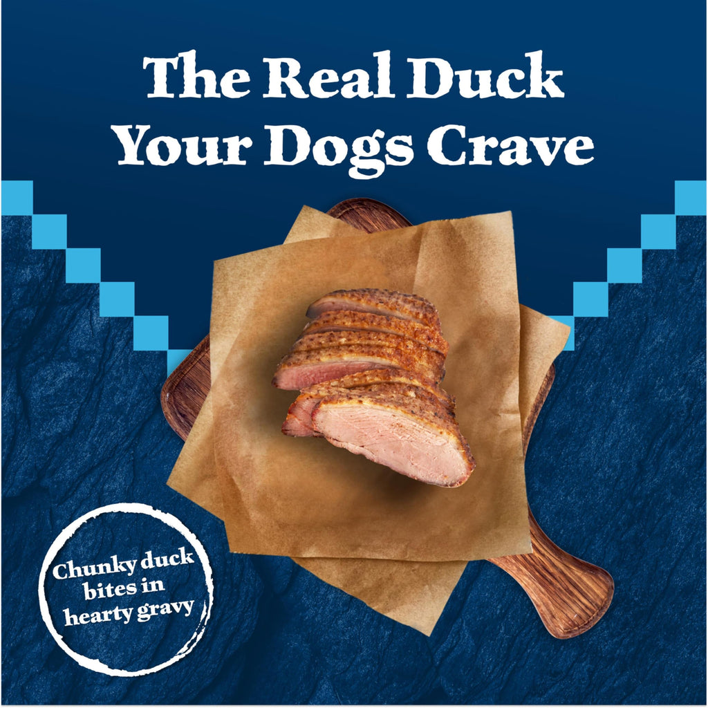 Blue Buffalo Wilderness Wild Cuts Trail Toppers Chunky Bites In Hearty Gravy - Beef - 3 Oz