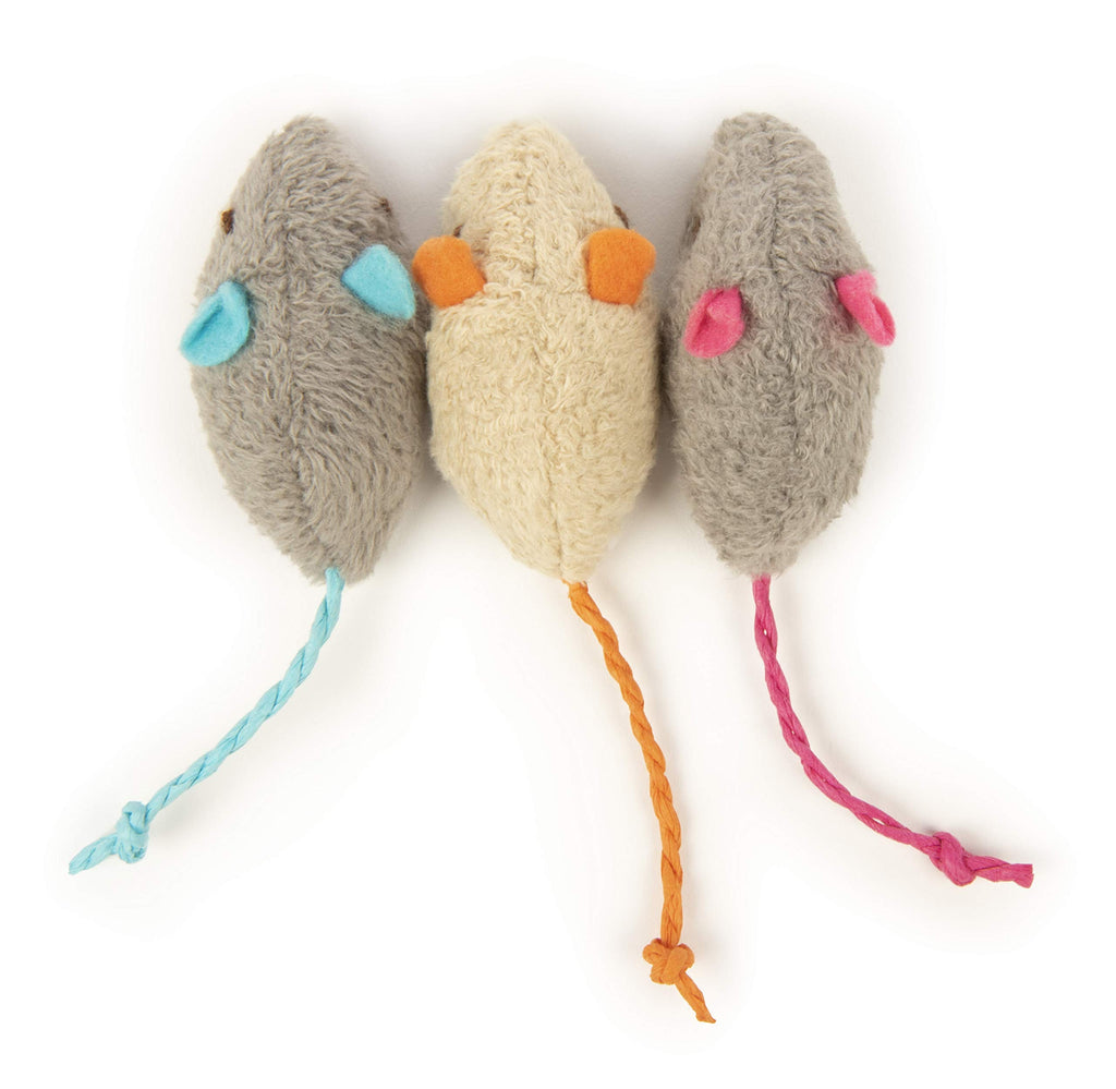 SmartyKat (2 Count) Silly Swimmers Crinkle Plush Catnip Cat Toys - Orange/Turquoise, 2 Count