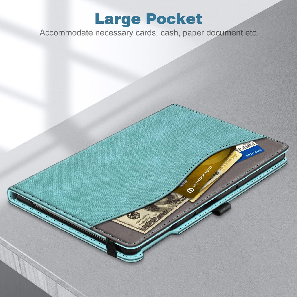 Fintie Case for Google Pixel Tablet 11 Inch 2023 Release, Multi-Angle Viewing Protective Stand Cover with Pocket & Pencil Holder Compatible with Charging Speaker Dock, Gray
