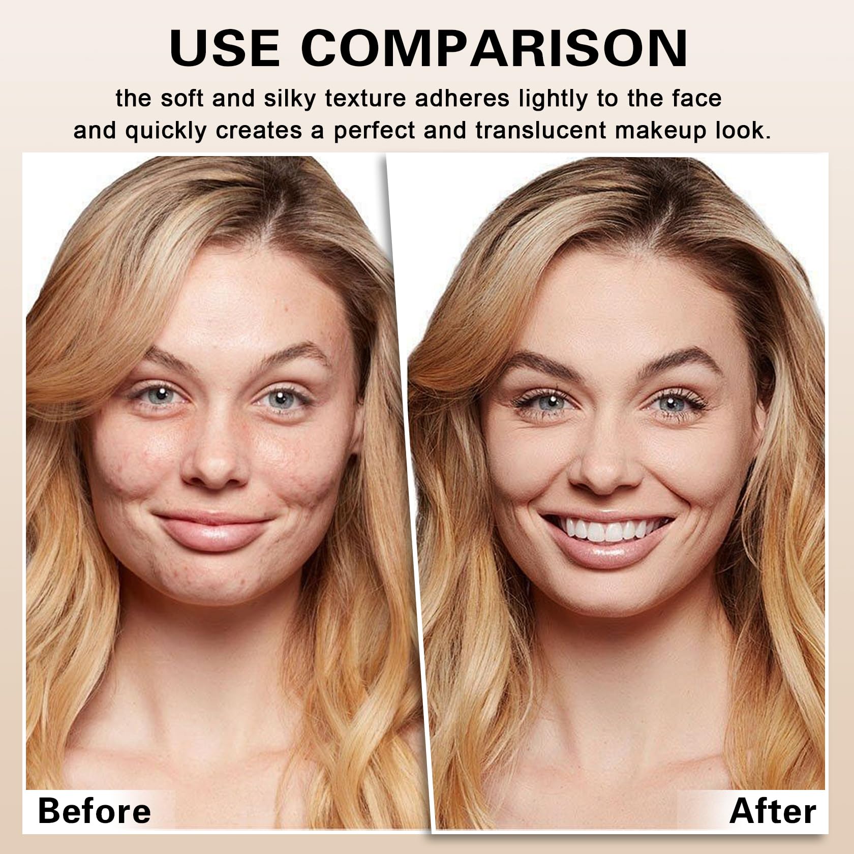 Air Brush Makeup Foundation and Makeup Primer for Face,Hydrates and Moisturizes,Buildable Coverage with Anti-aging Formula for Smooth Radiant Skin (01 Natural/Warm Porcelain)