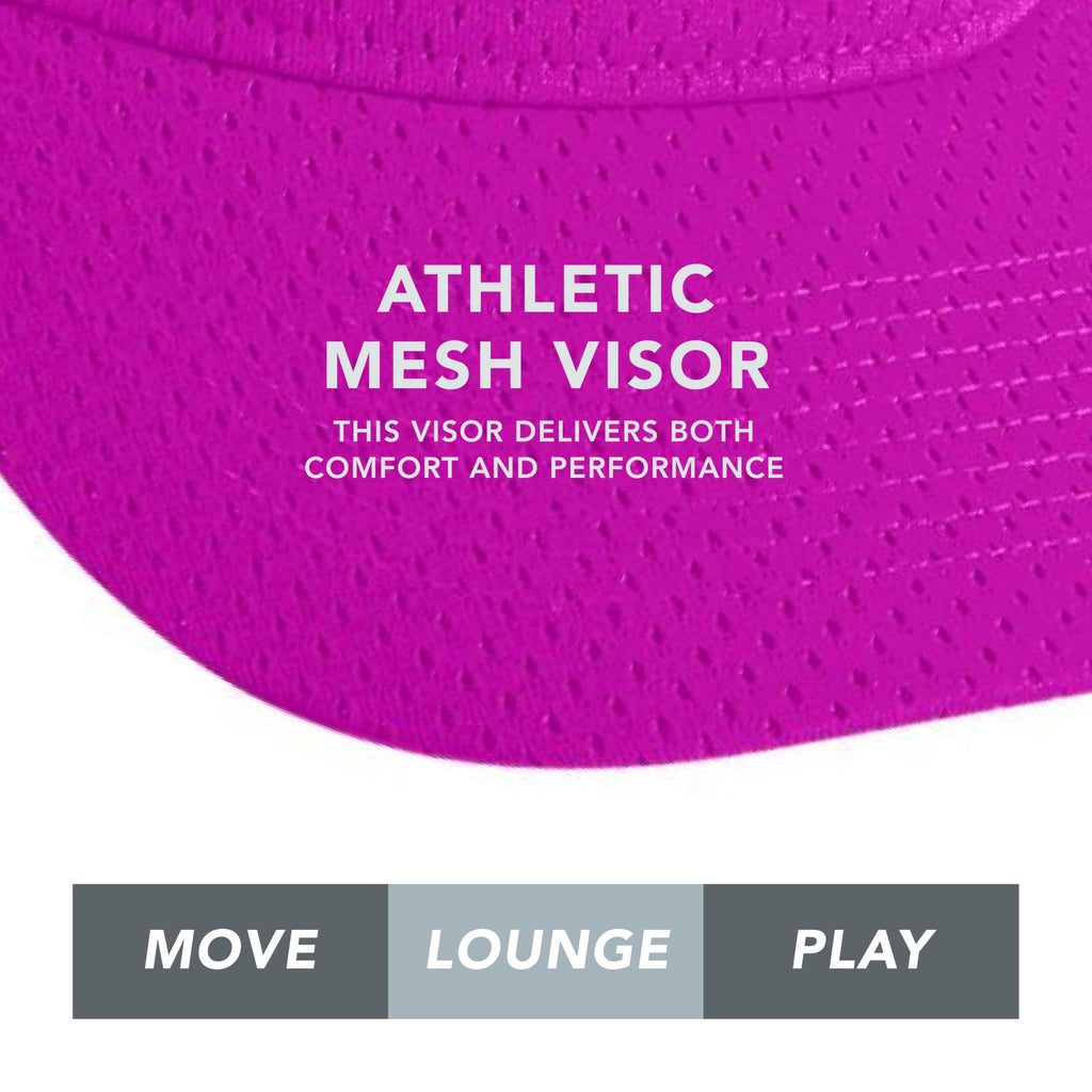 Augusta Sportswear Women's Athletic Mesh Visor - Stylish Sun Hat for Golf, Running, and Outdoor Activities