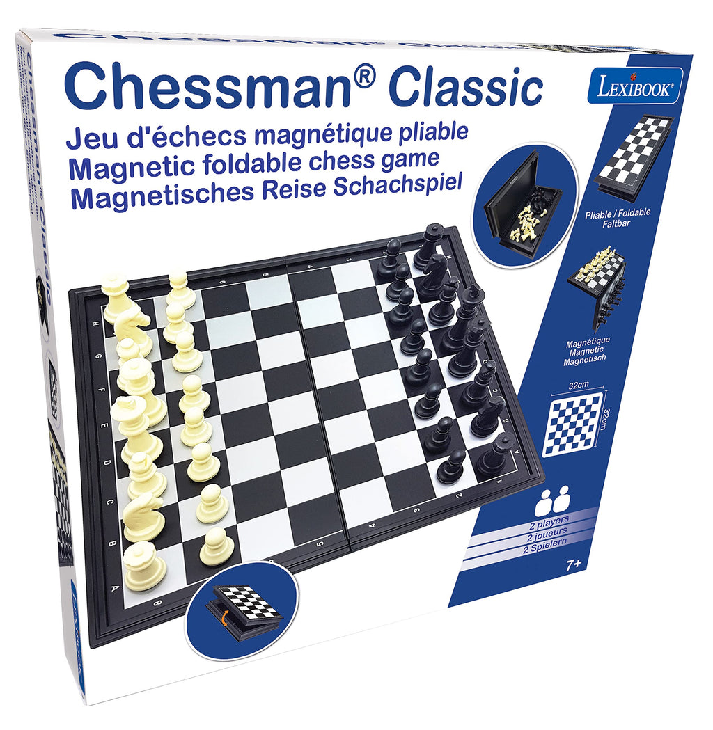 Lexibook - Harry Potter Chess Games, Magnetic and Foldable Chess Board, 32 Pieces, Family Game, CGM300HP