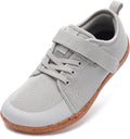 WHITIN Little/Big Kid Barefoot Shoes | Boys/Girls Lace-up Minimalist Sneakers | Wide Toe Box | Natural Flexible Fit