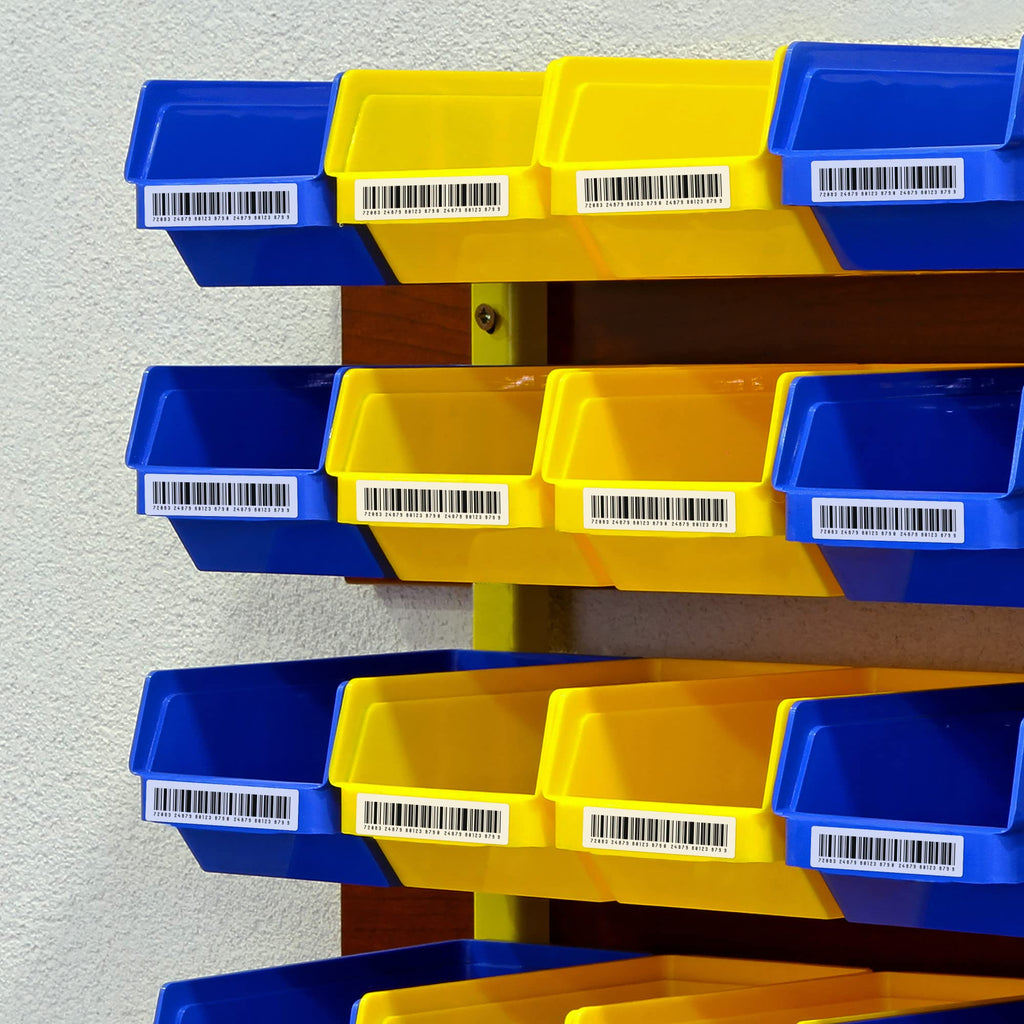 Avery White Computer Labels, 15/16" x 3-1/2", Dot Matrix and Pin-Feed Printers, 5,000 Total (4013)