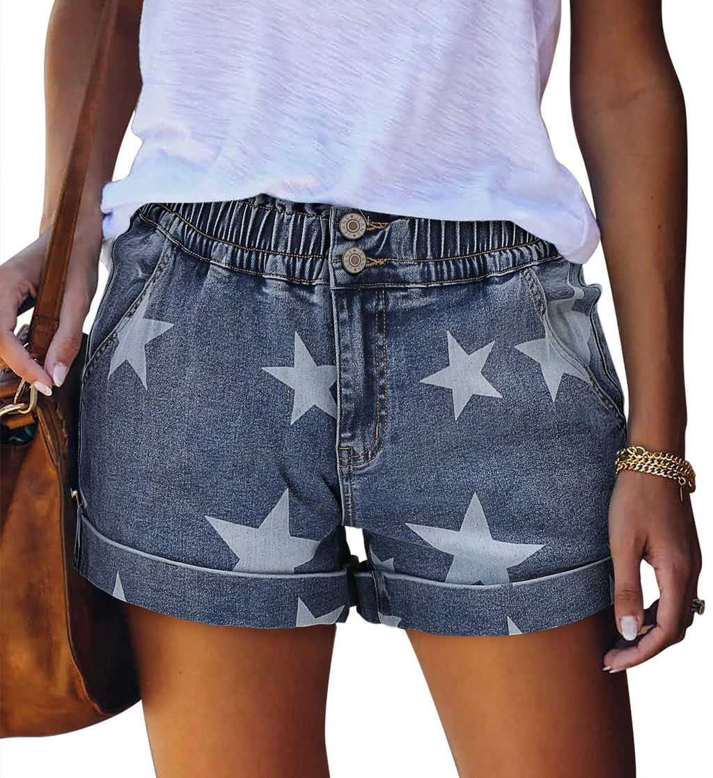 SANMM Jean Shorts Womens Summer Stretchy Denim Casual Hot Short Jorts 2026