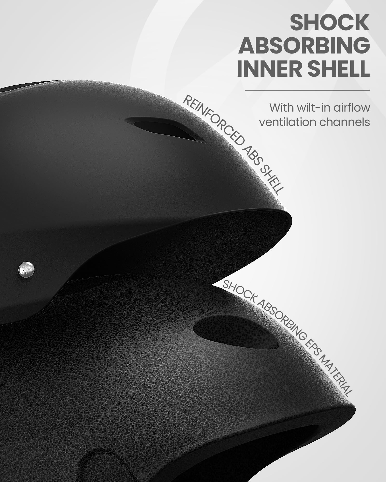 OutdoorMaster Kelvin Ski Helmet - Snowboard Helmet for Men, Women & Youth