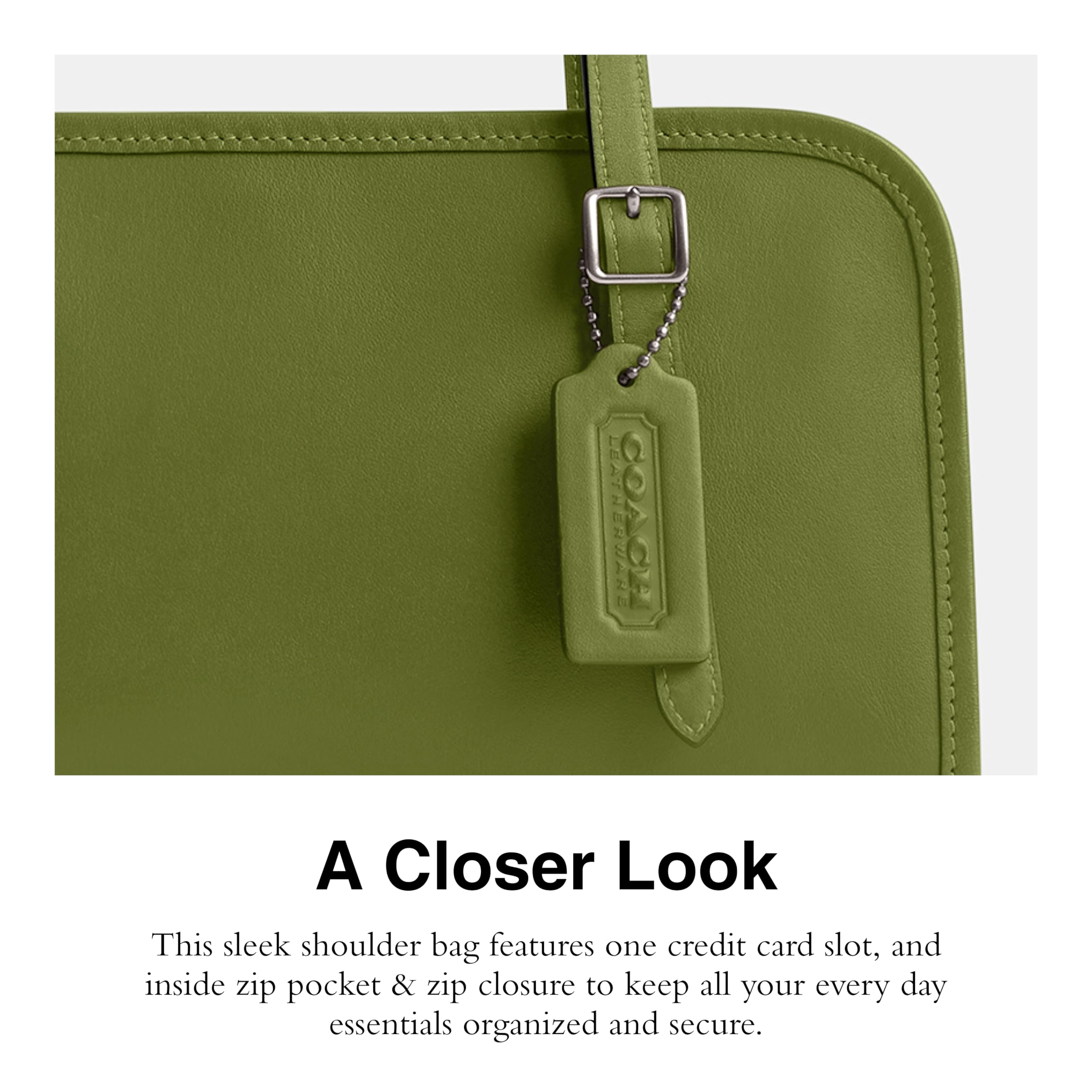 COACH Swing Zip Bag with Grommets