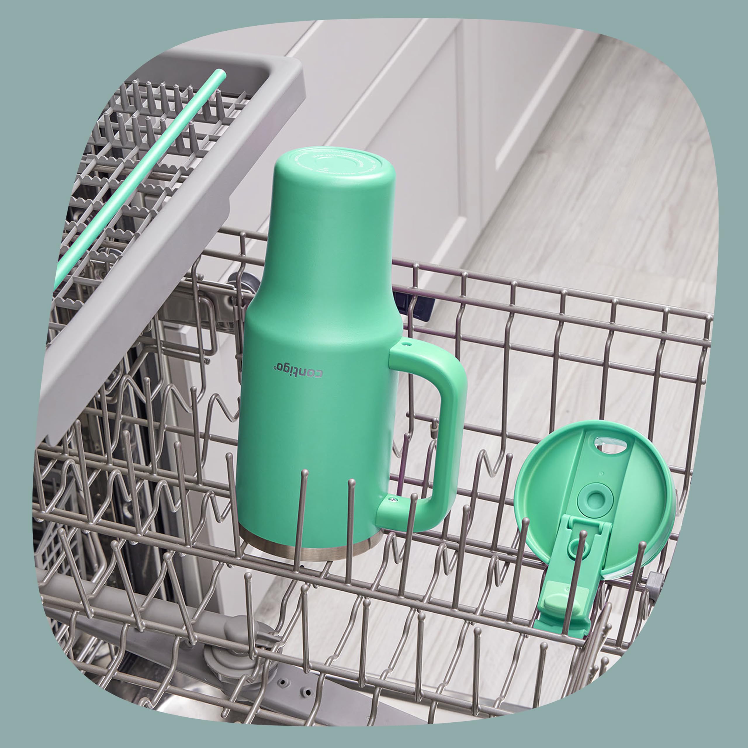 Contigo Streeterville 30oz Tumbler, Stainless Steel Vacuum Insulated, Leak-Proof, Cold for 29 Hours, Fits in cupholders, Licorice