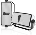 Inwa Bluetooth Outdoor Speaker, IPX5 Waterproof Wall Mount Speaker, Wireless Sync Up to 100 Speakers, Connect Seamlessly to Phone, Computer, Suitable for Patio, Porch, Gazebo, Garage, 2 PCS