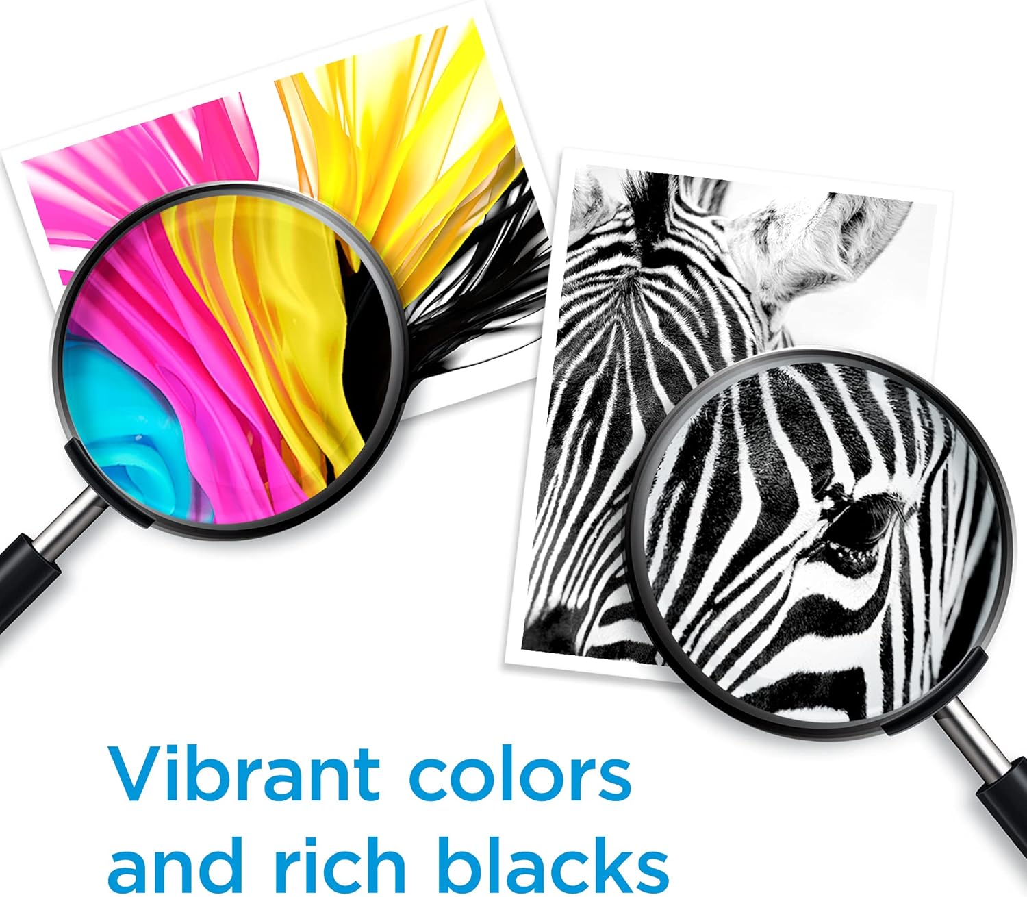 HP Original 61 Tri-Color / 61XL Black Ink Cartridges (2-Pack) | Works DeskJet 1000, 1510, 2050, 2500, 3000, 3510 Envy 4500, 5530