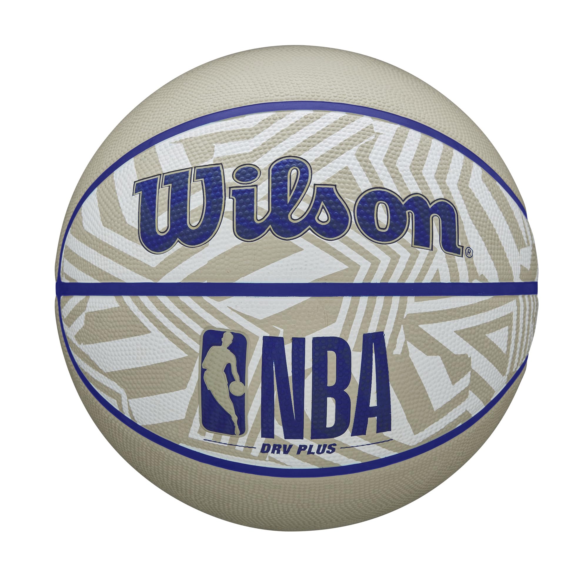 WILSON NBA DRV Outdoor Basketball - Indigo/Beige, Size 5-27.5"