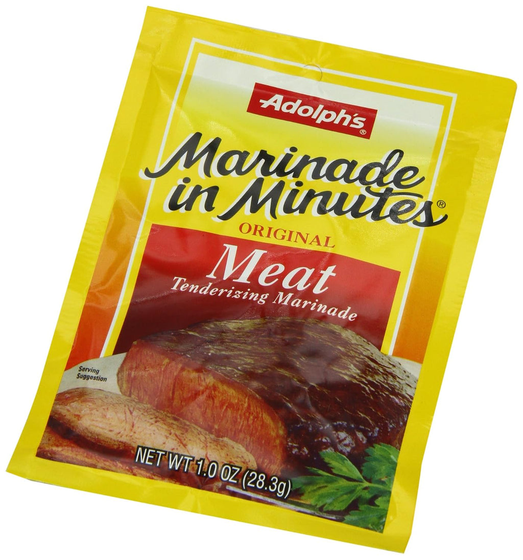Adolph's Marinade In Minutes Original Meat Tenderizing Marinade, 1 Oz (Pack Of 24)