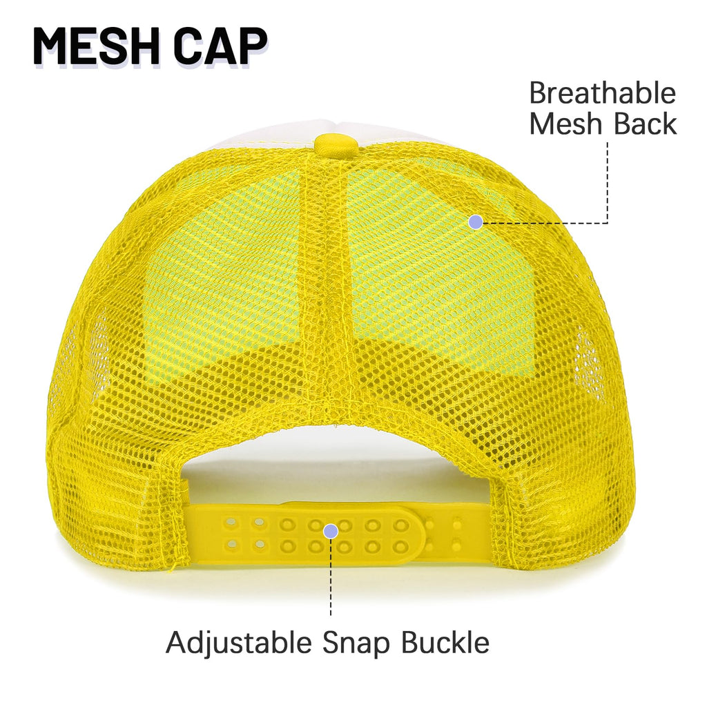 Ultrafun 10 Pack Trucker Hat Mesh Sublimation Blank Hats Adjustable Baseball Caps Hats for Men Women