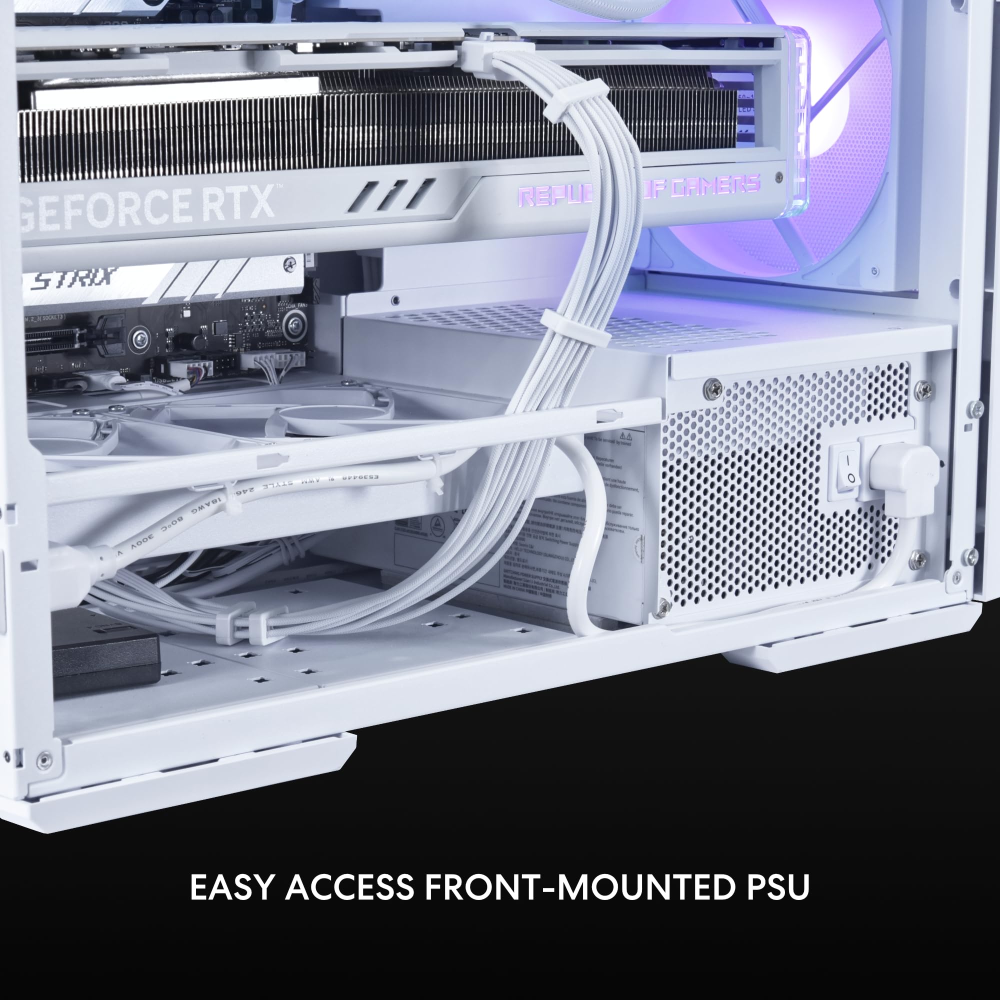 LIAN LI LANCOOL 207 Compact ATX RGB Gaming Computer Case, Airflow Optimized Mesh Panels Tower Chassis w/ 2x140mm ARGB,2x120mm PWM Fans Pre-Installed, USB Type-C Port, Tempered Glass Side Panel (Black)
