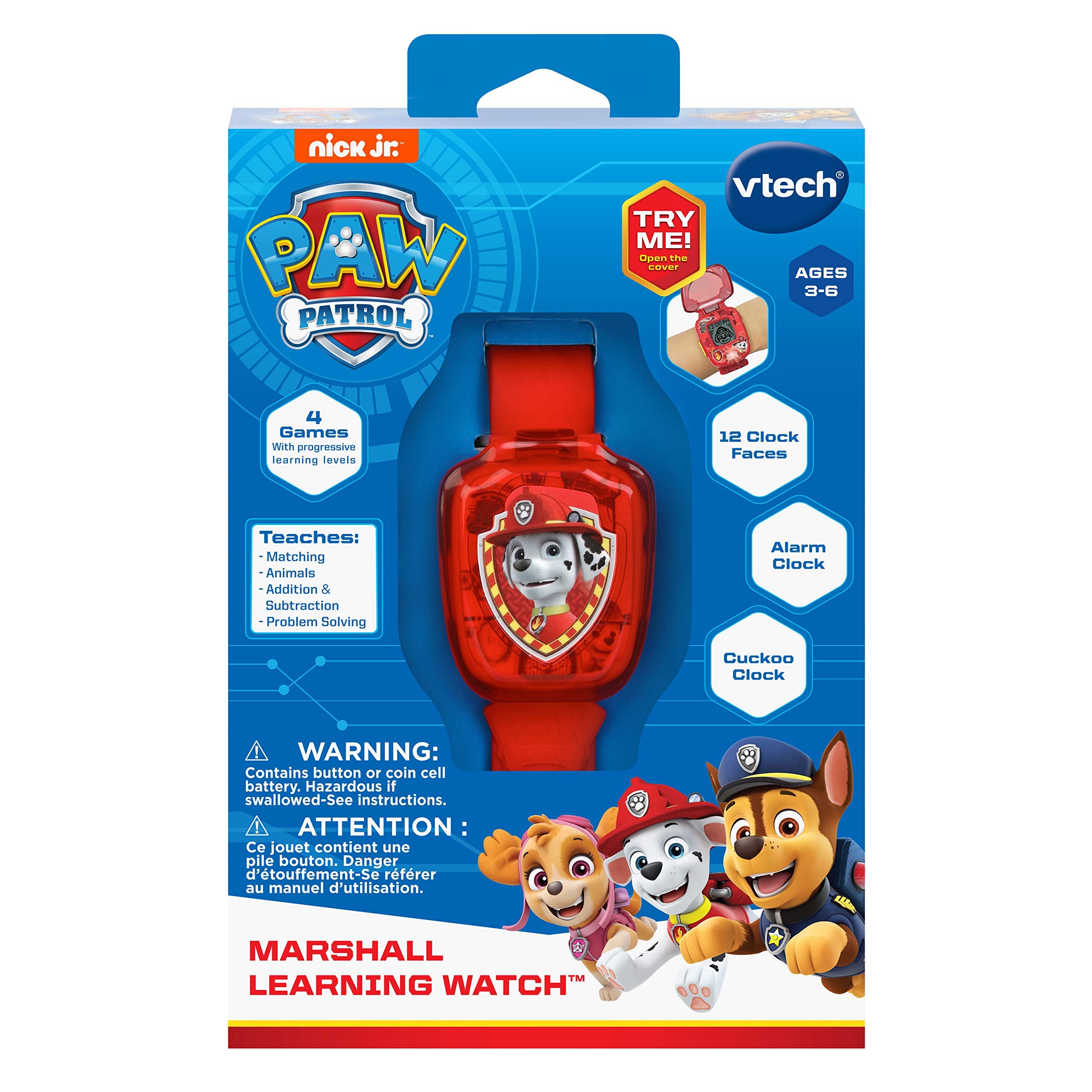 VTech PAW Patrol Skye Learning Watch, Pink