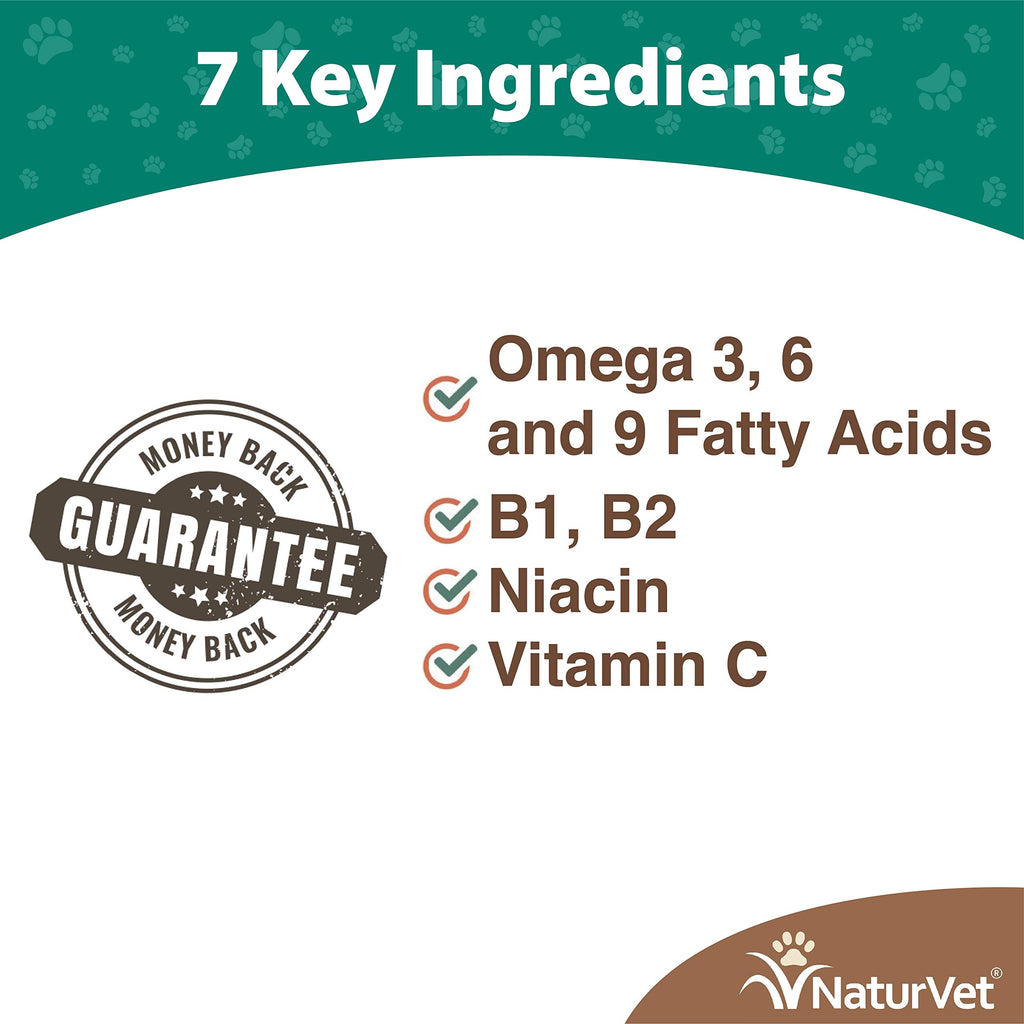 NaturVet – Brewer’s Dried Yeast Formula with Garlic Flavoring – Plus Omegas | Rich in Omega-3, 6 & 9 Fatty Acids | Fortified with B1, B2, Niacin & Vitamin C | For Dogs & Cats | 5000 Chewable Tablets