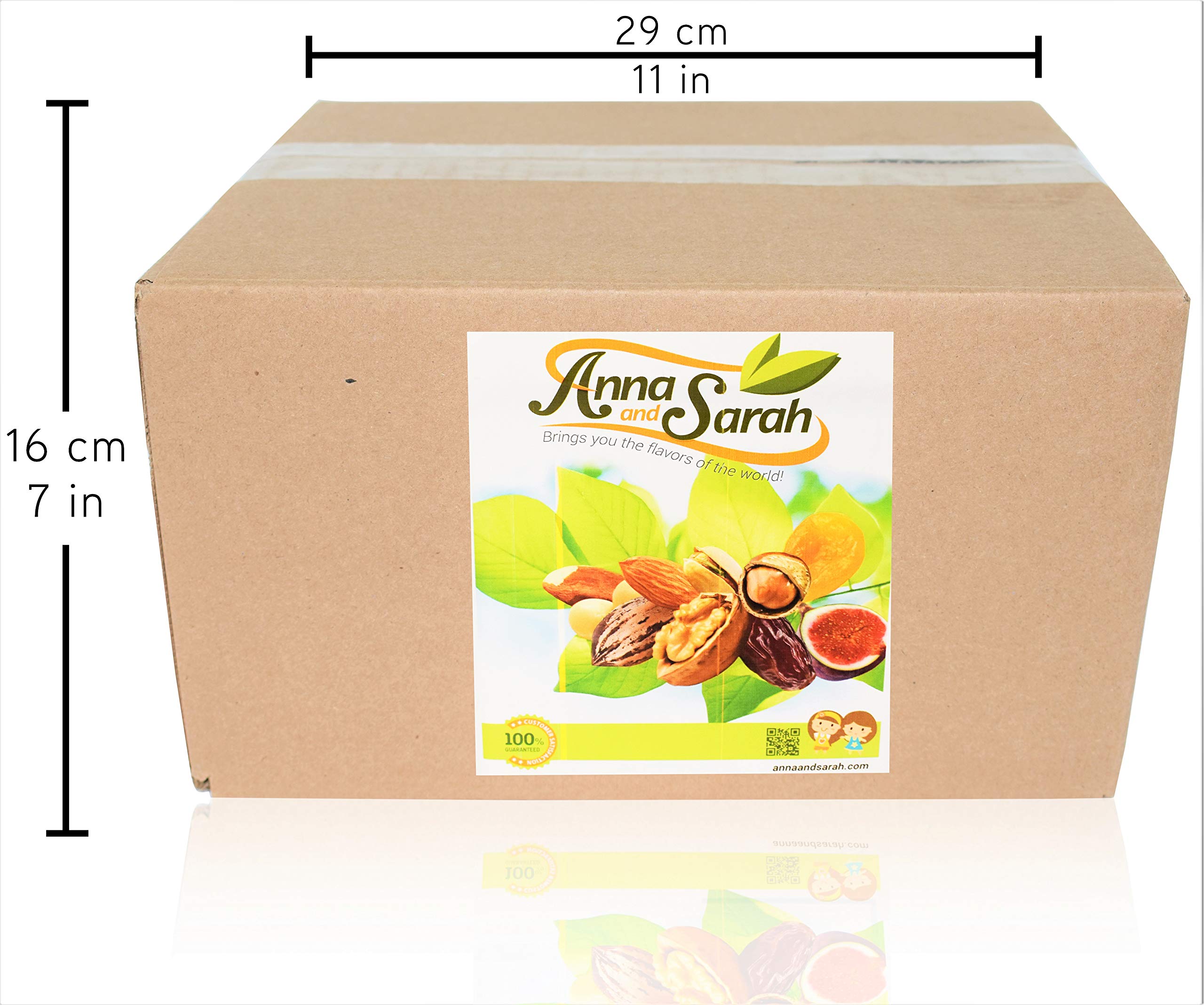 Anna and Sarah Premium Georgian Raw Fresh Pecans in Shell, 2 Lbs