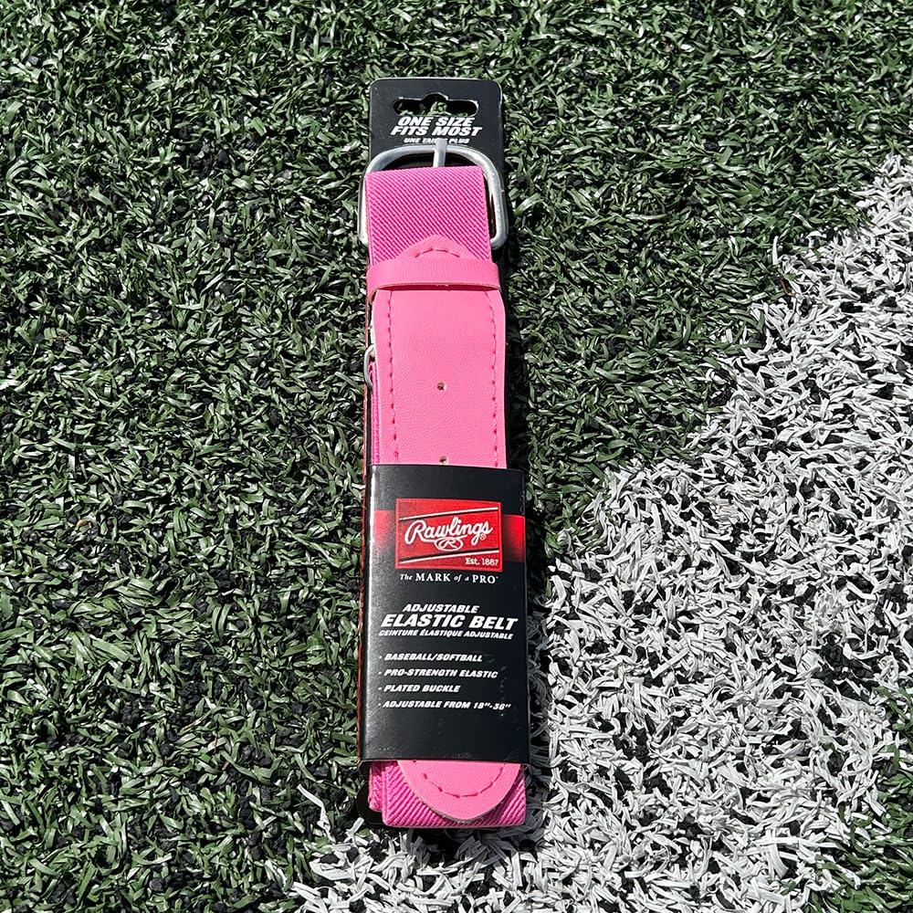Rawlings | Elastic Game Day Belt | Baseball/Softball | Adult/Youth | Multiple Colors