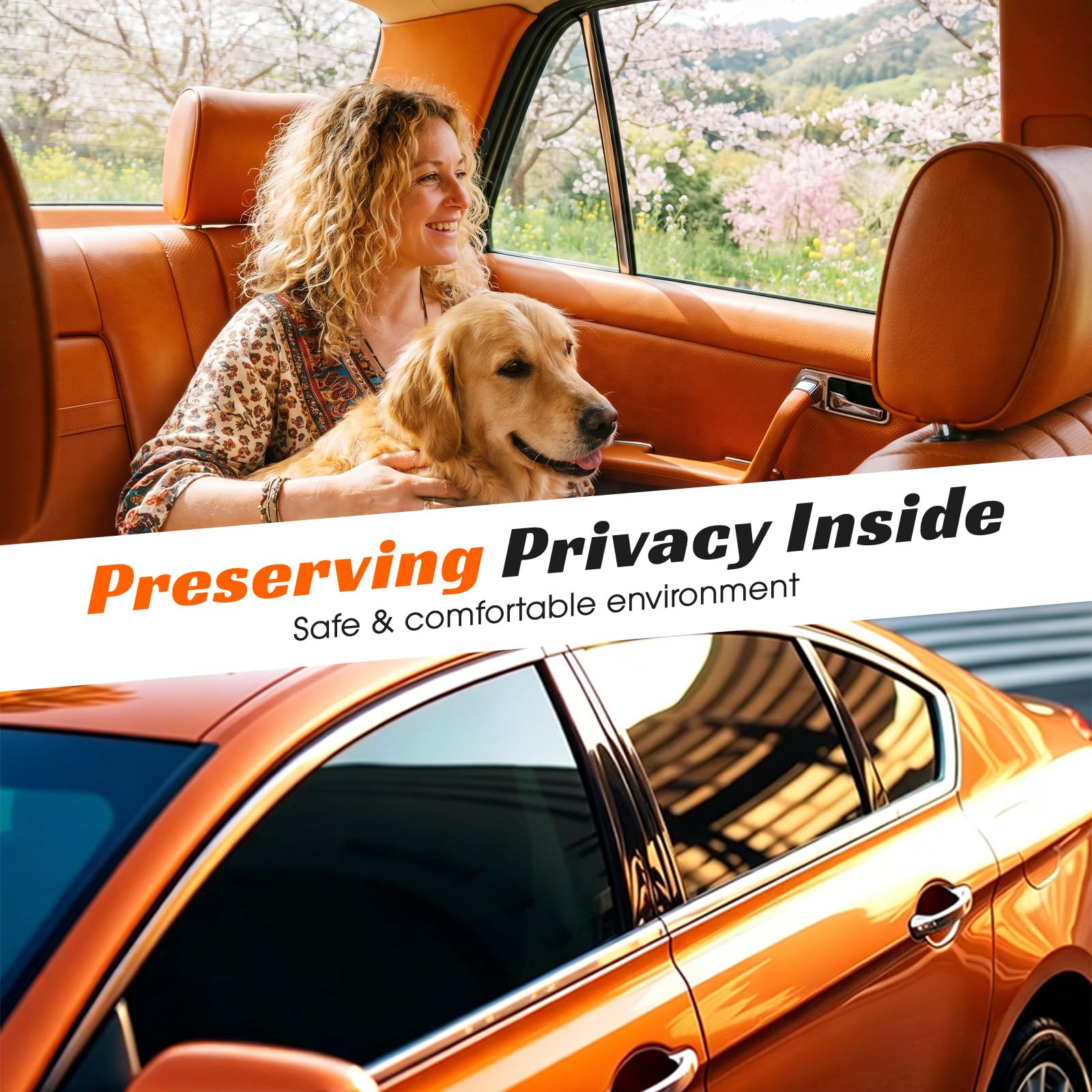 Window Tint Car 1% VLT, 20" x15' Ceramic Window Roll for Privacy Sun & Glare Protection UV Heat Blocking, Scratch Resistant 5-Layer