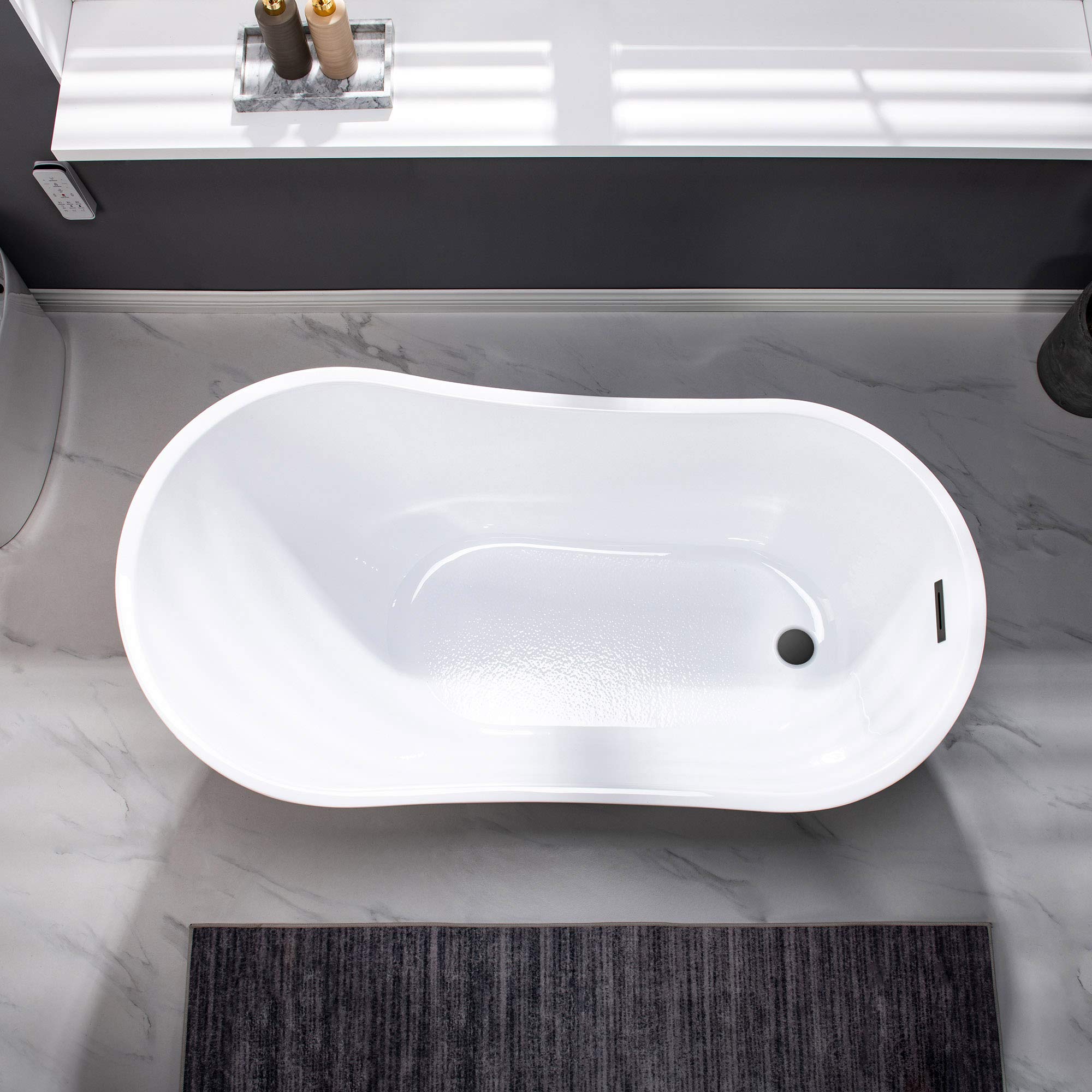 WOODBRIDGE B0006-C Bathtub, Chrome