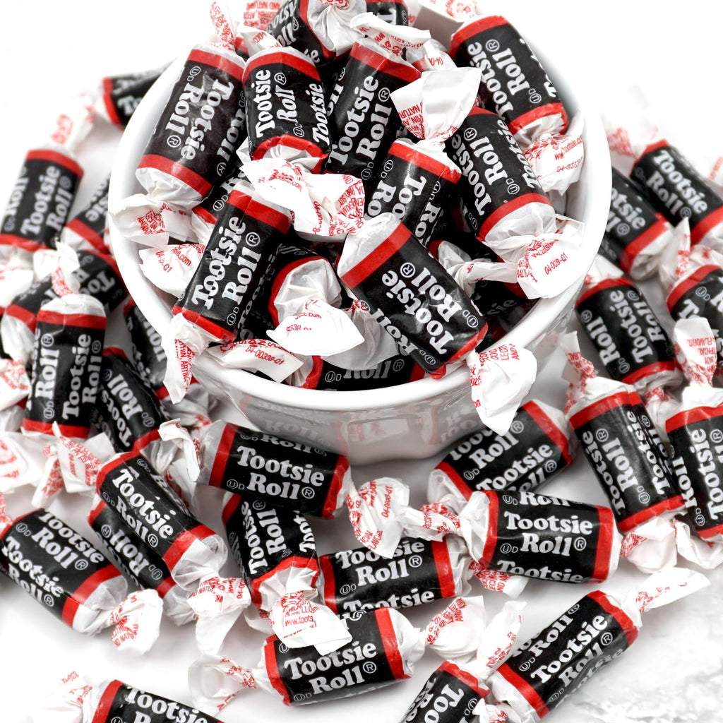 TootsieMidgees & Large Mix, 2lb Bulk Bag, Mini & Large Chocolate Bars, Individually Wrapped Bulk Candy, The Hampton Popcorn & Candy Company
